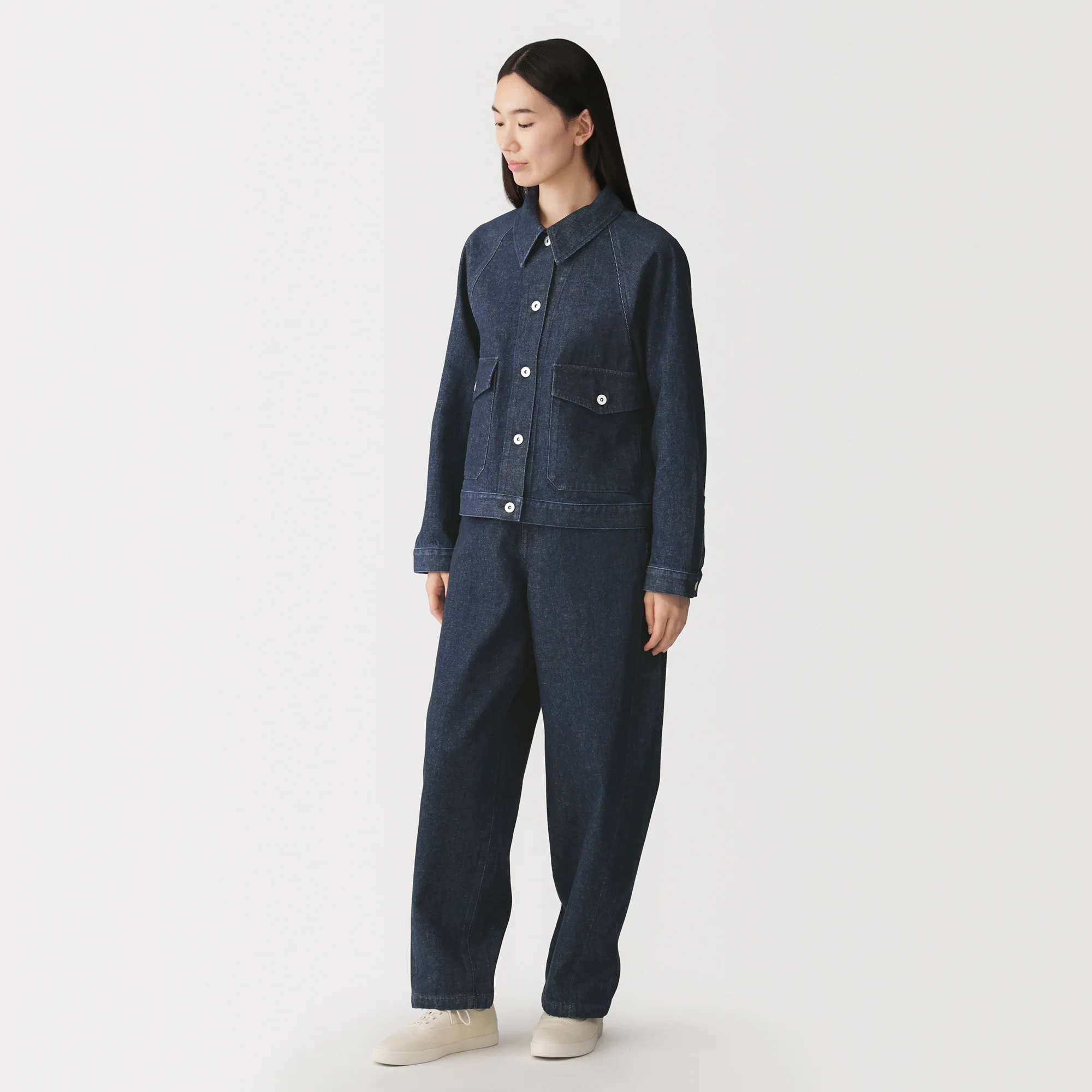 Kapok Blend Denim Jacket - Image 4