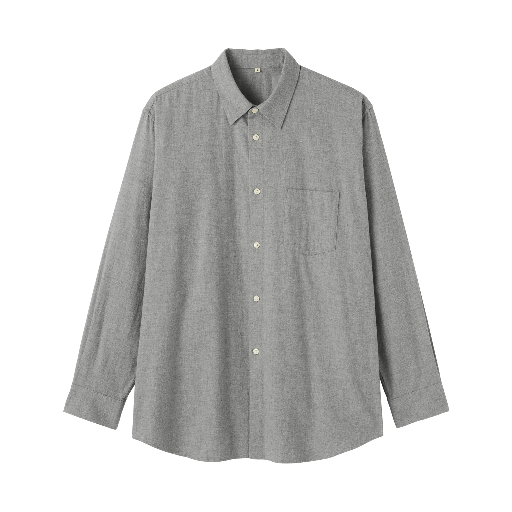 Labo Brushed Herringbone Shirt - Image 10