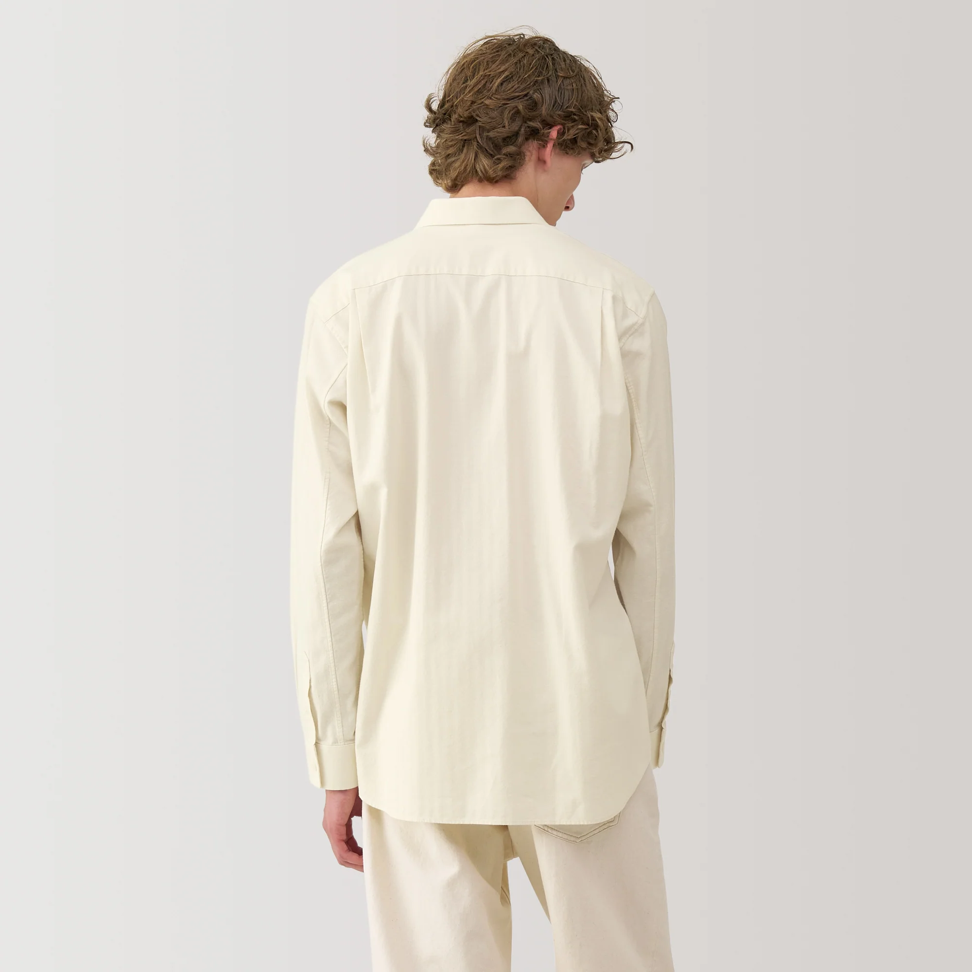 Labo Brushed Herringbone Shirt - Image 23