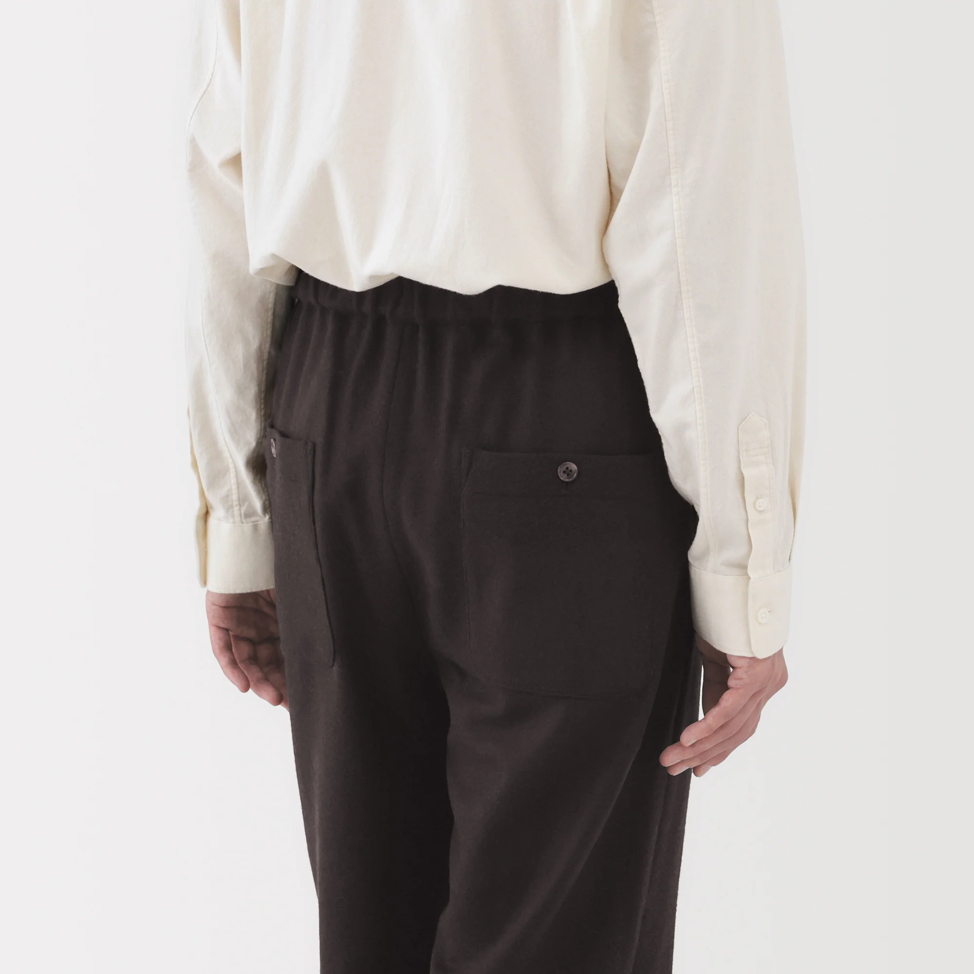 Labo Cashmere Mix Easy Pants - Image 26