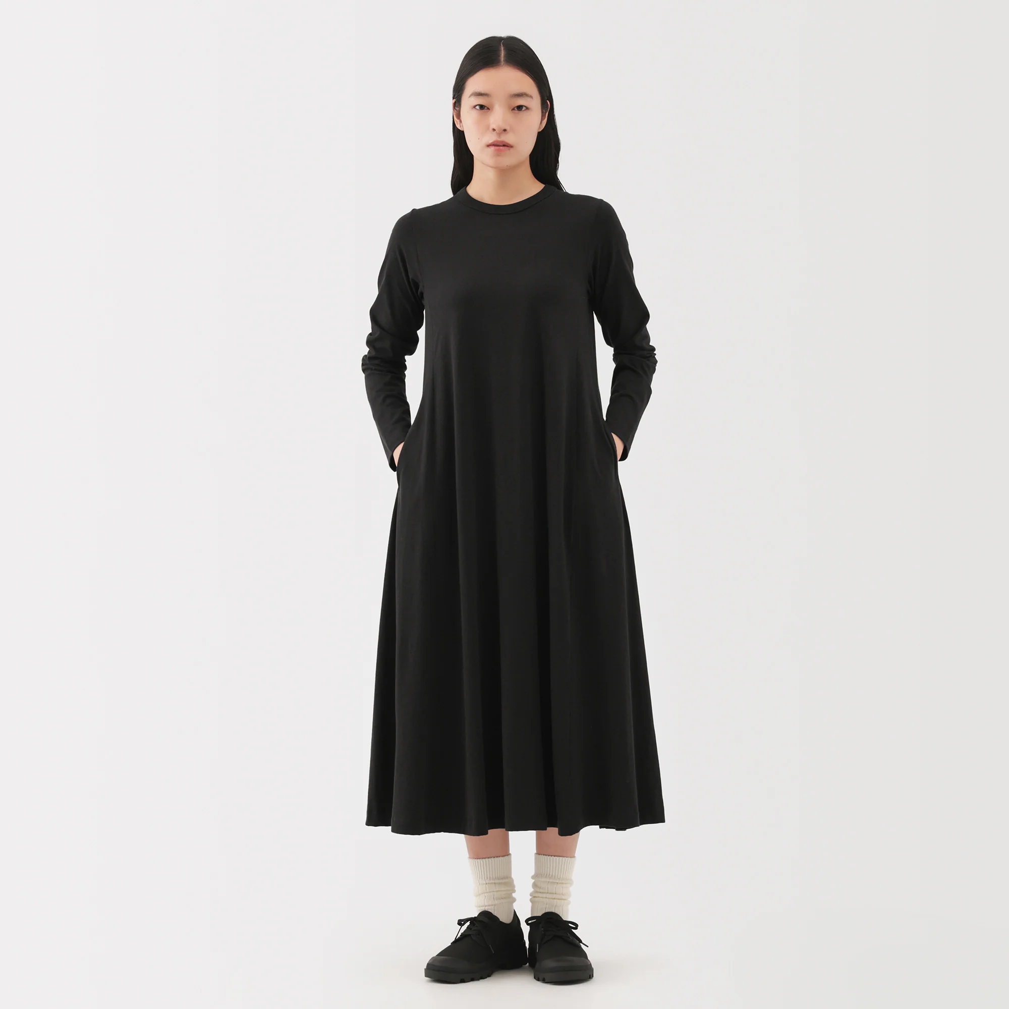 Labo Cotton Yak Jersey Dress