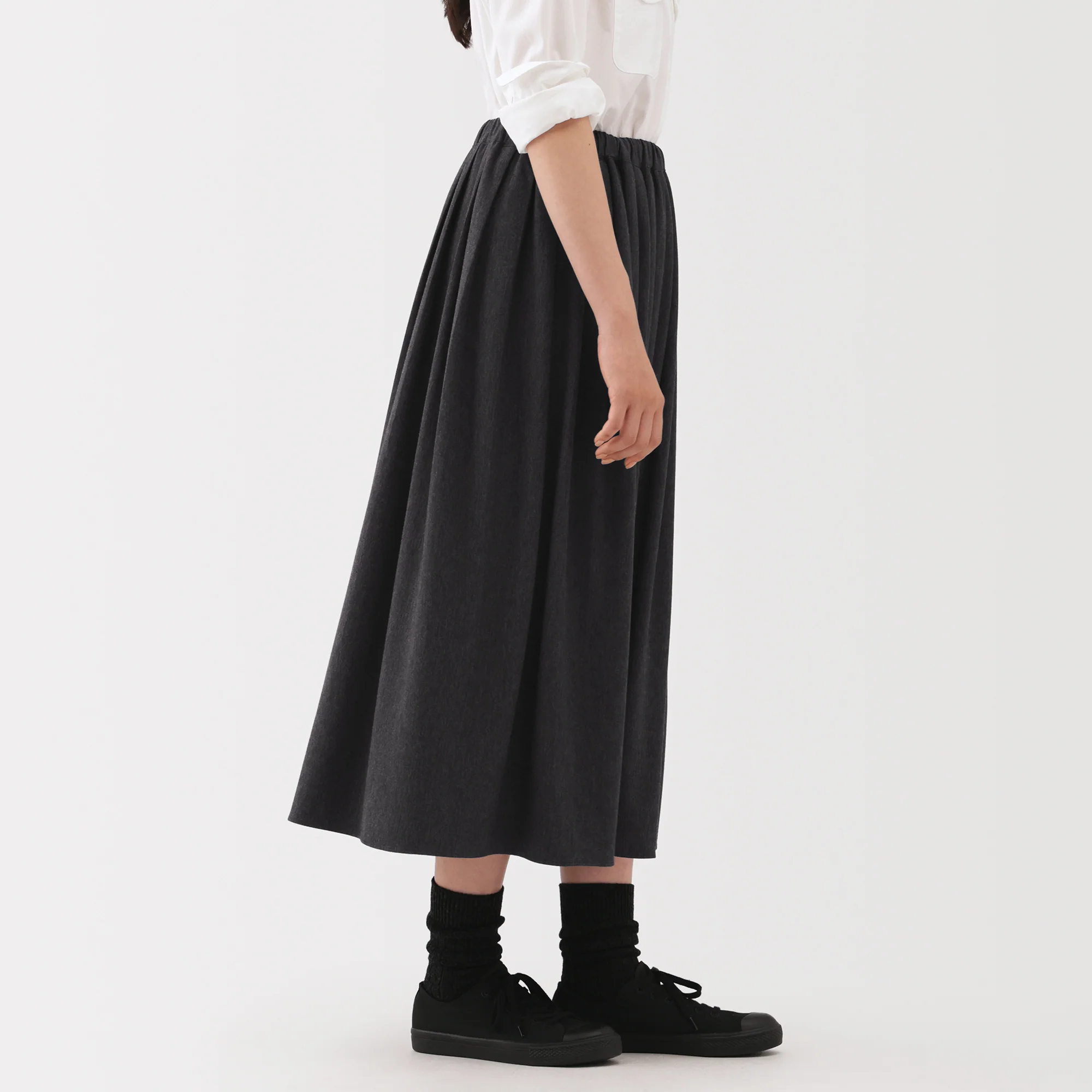 Labo Jersey Pleated Skirt - Image 14