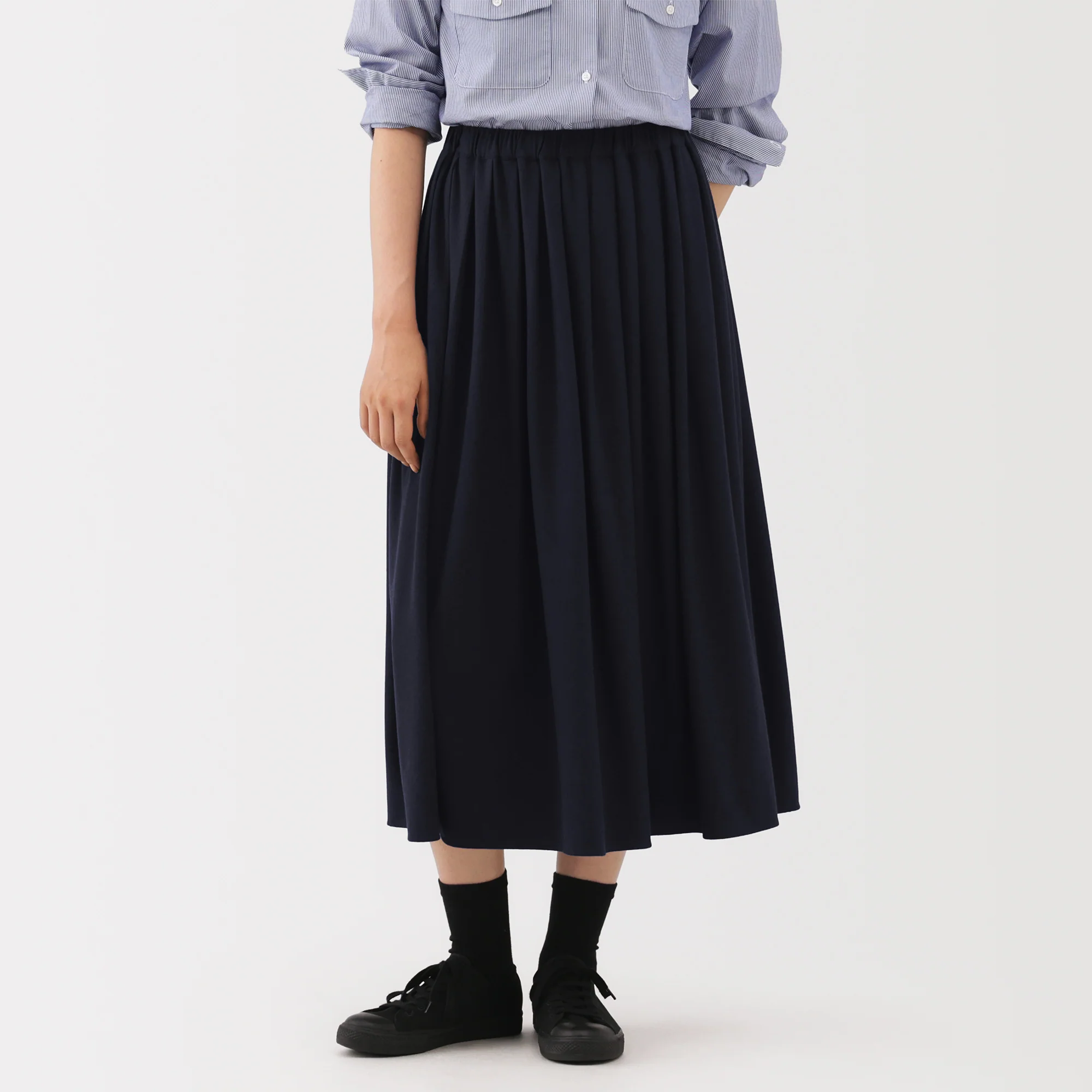 Labo Jersey Pleated Skirt - Image 22