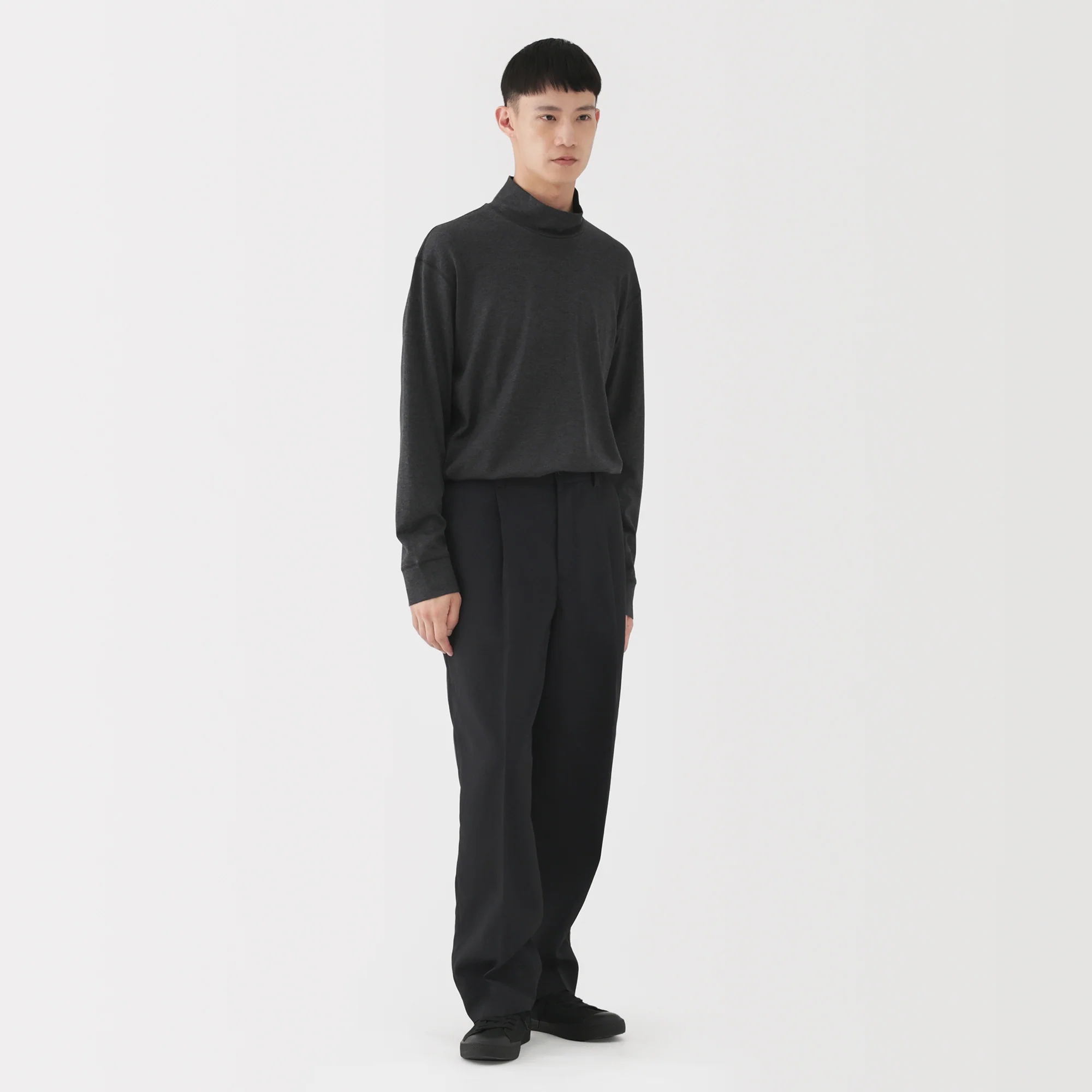 Labo Loopwheel High Neck T-Shirt - Image 12