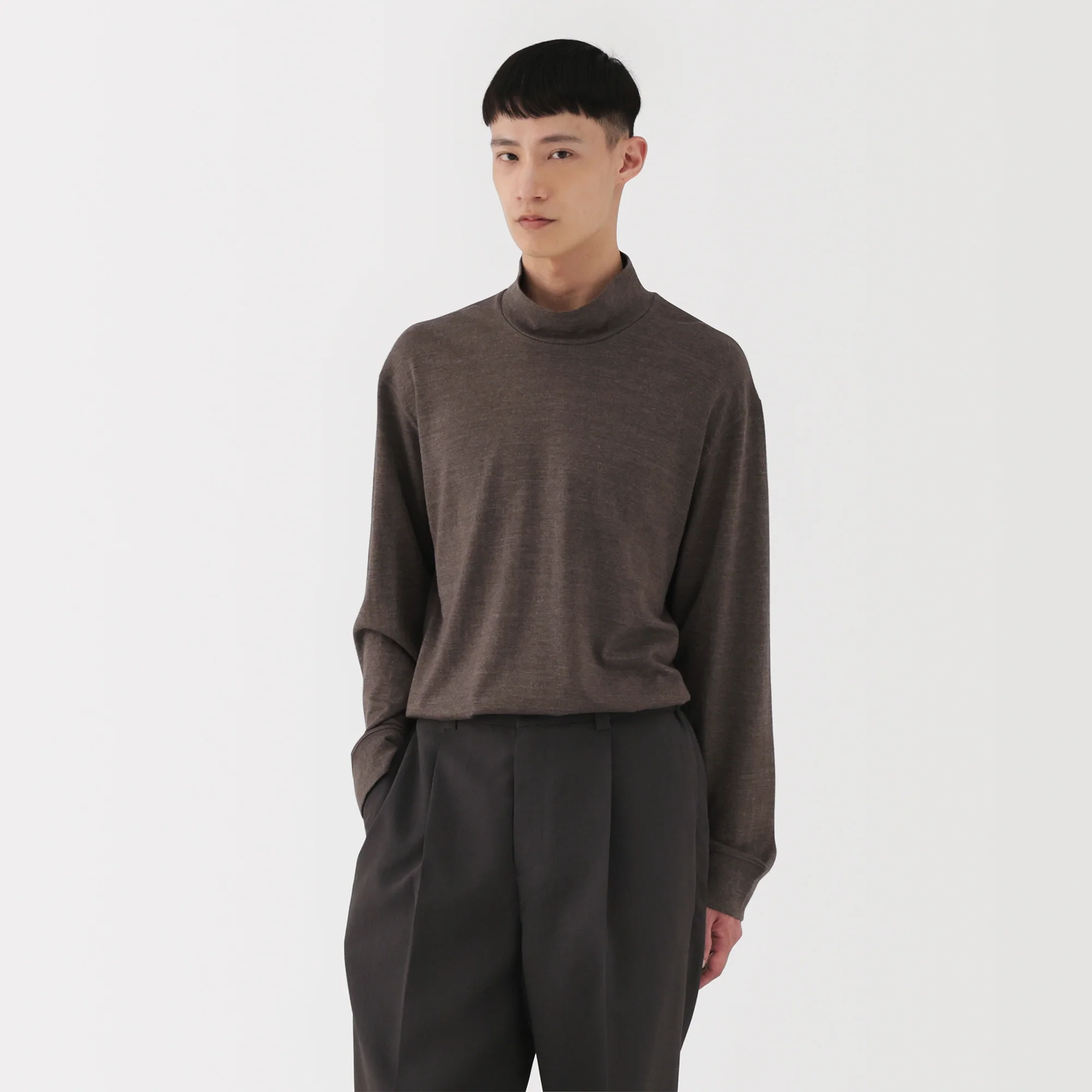 Labo Loopwheel High Neck T-Shirt - Image 3