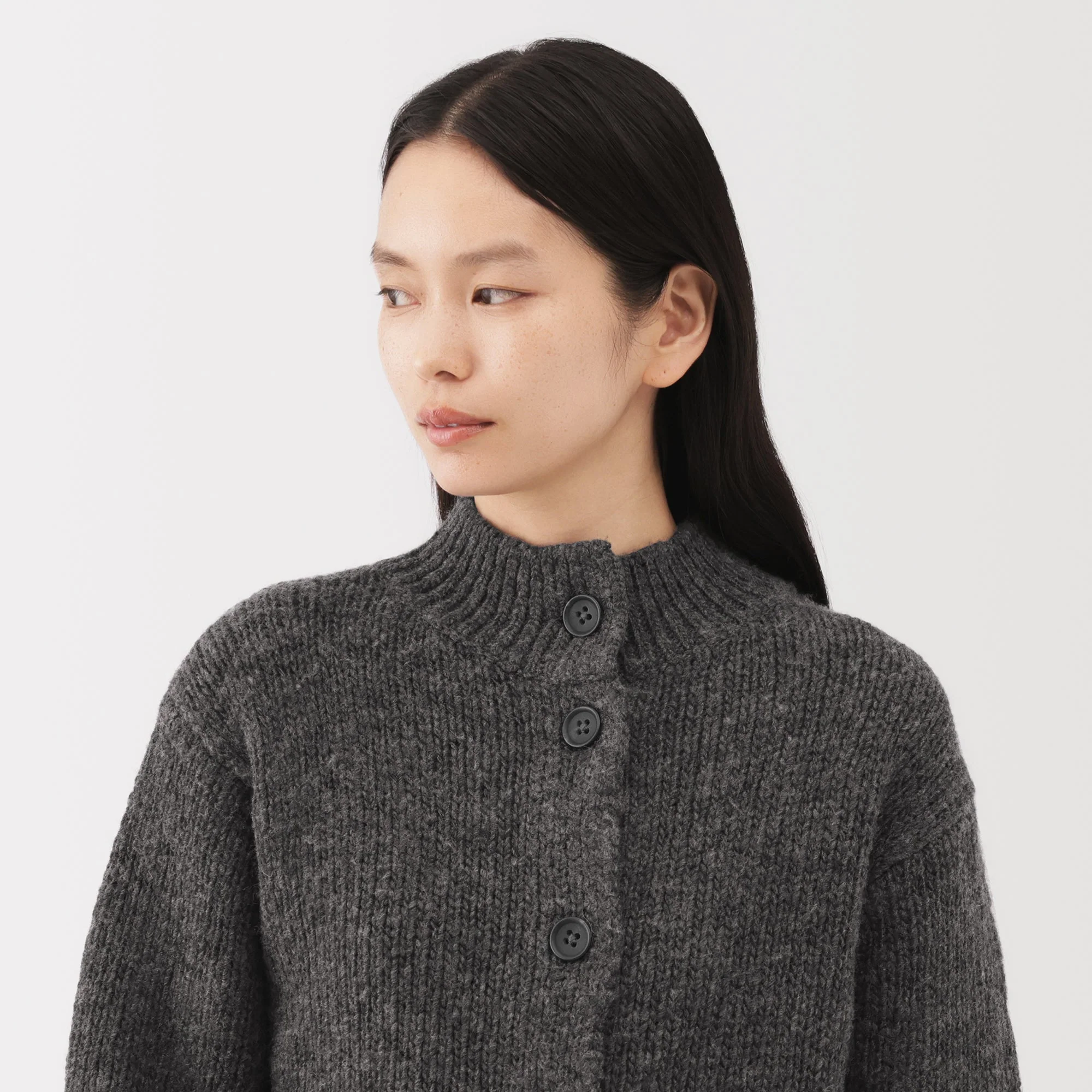 Labo Merino Wool Low-Gauge Cardigan - Image 14