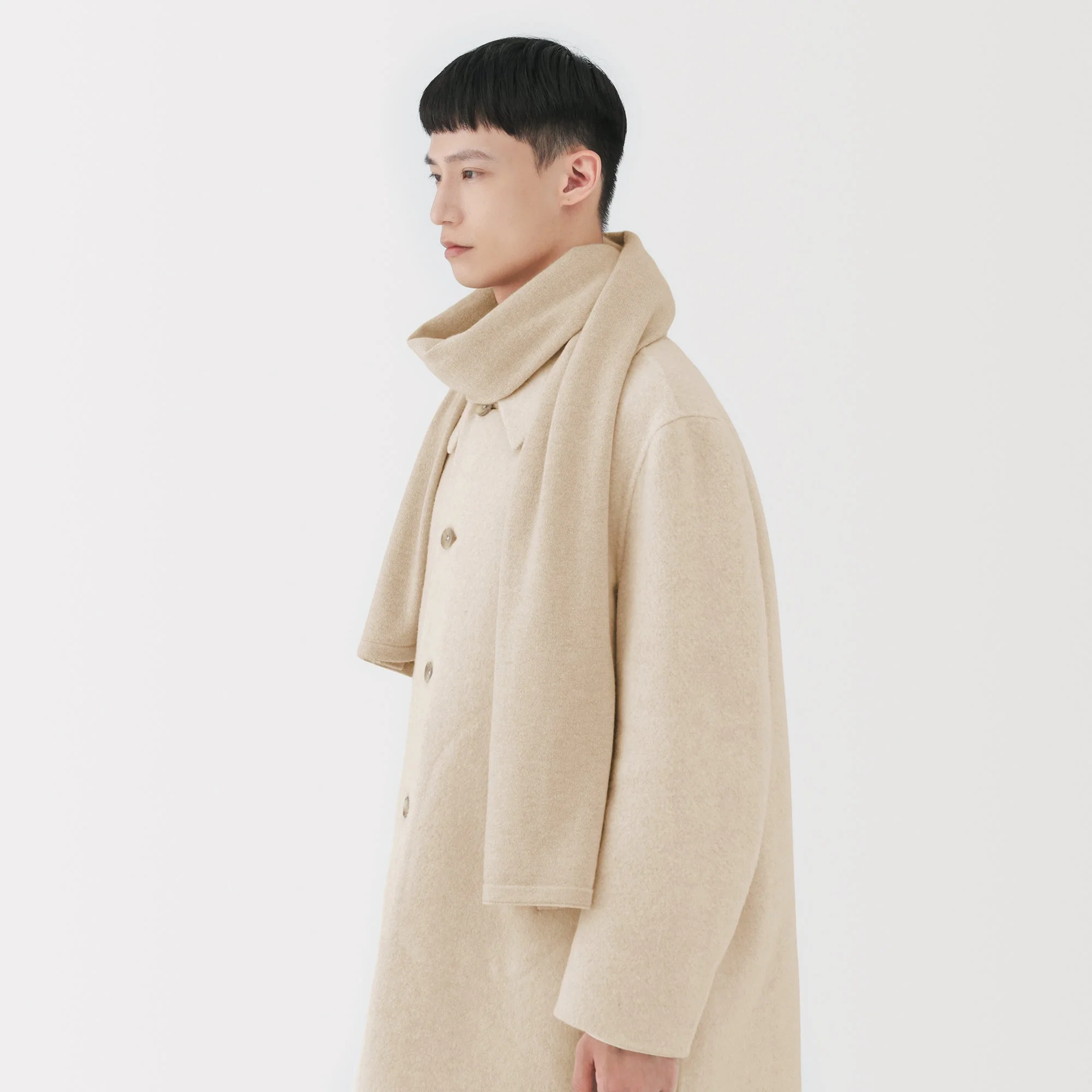 Labo Natural Cashmere Knit Stole - Image 10