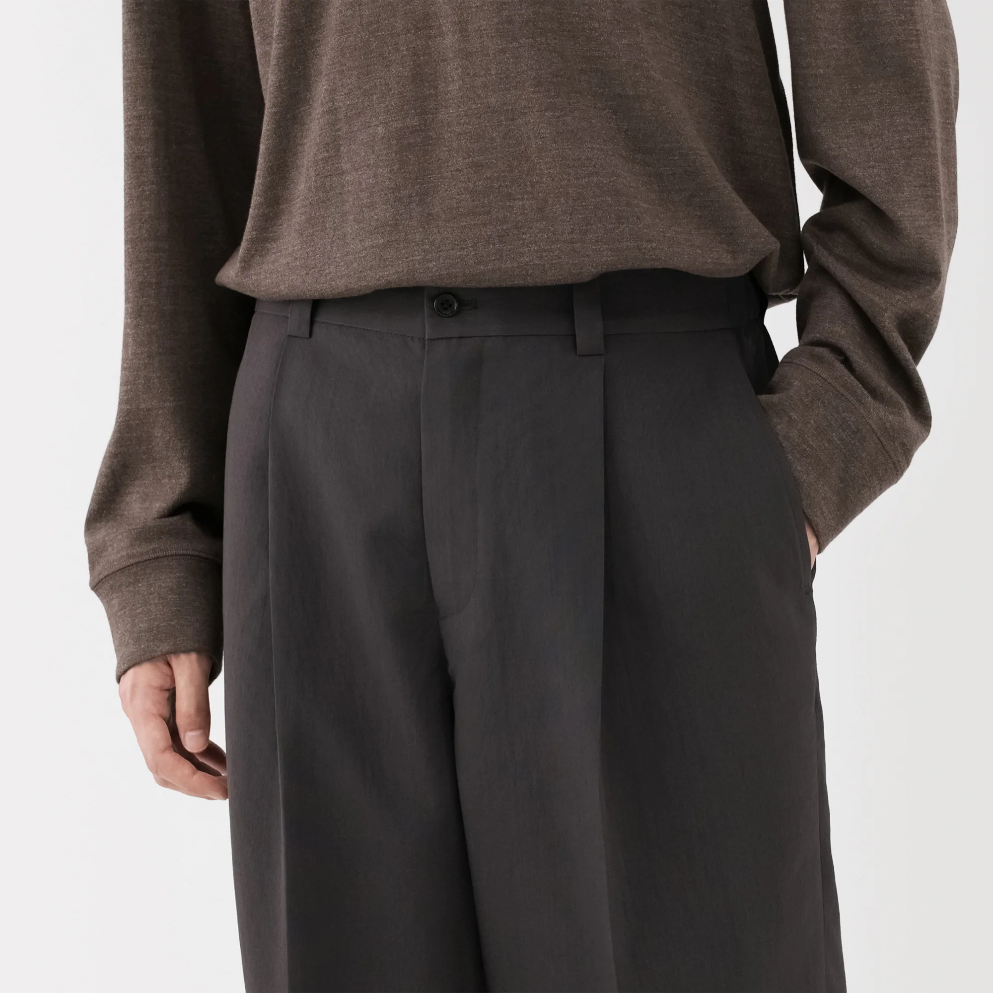 Labo Polyester Wide Pants - Image 7