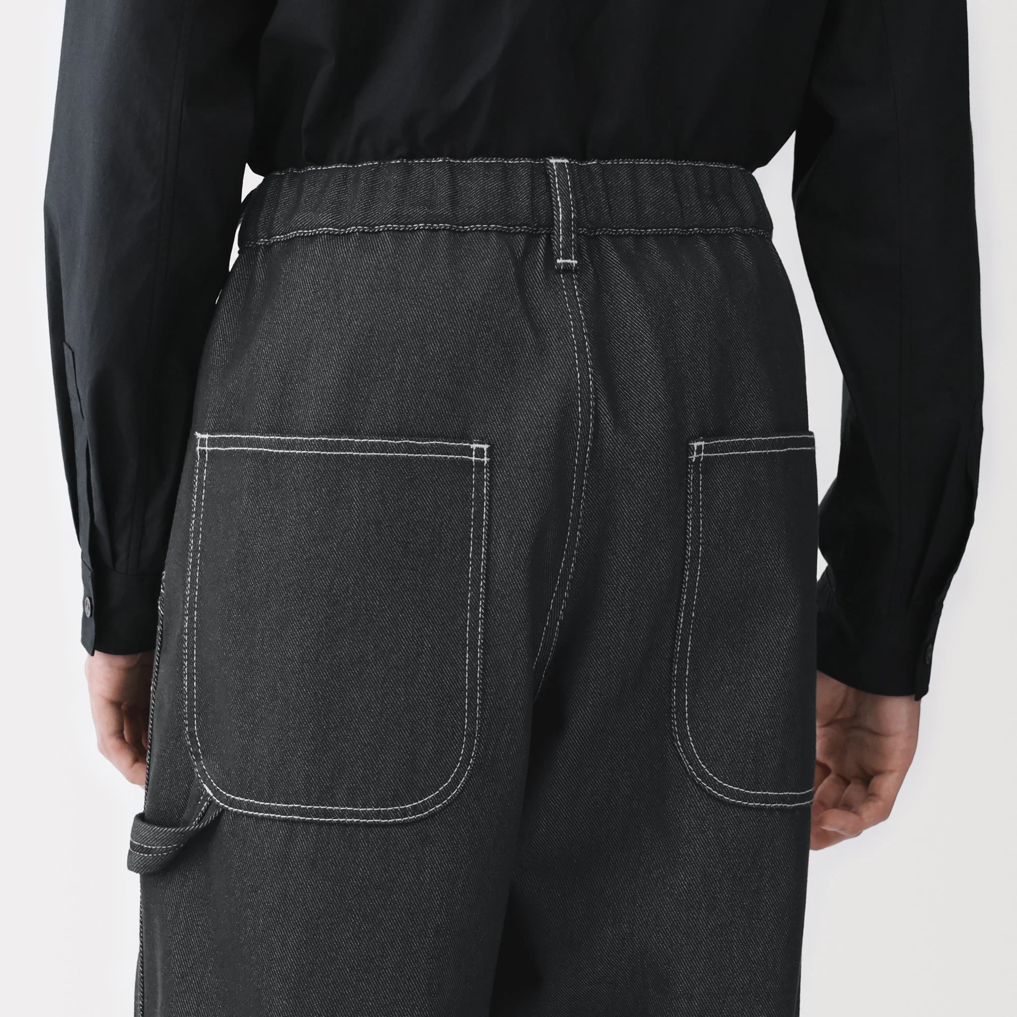 Labo Polyester Denim Work Pants - Image 17