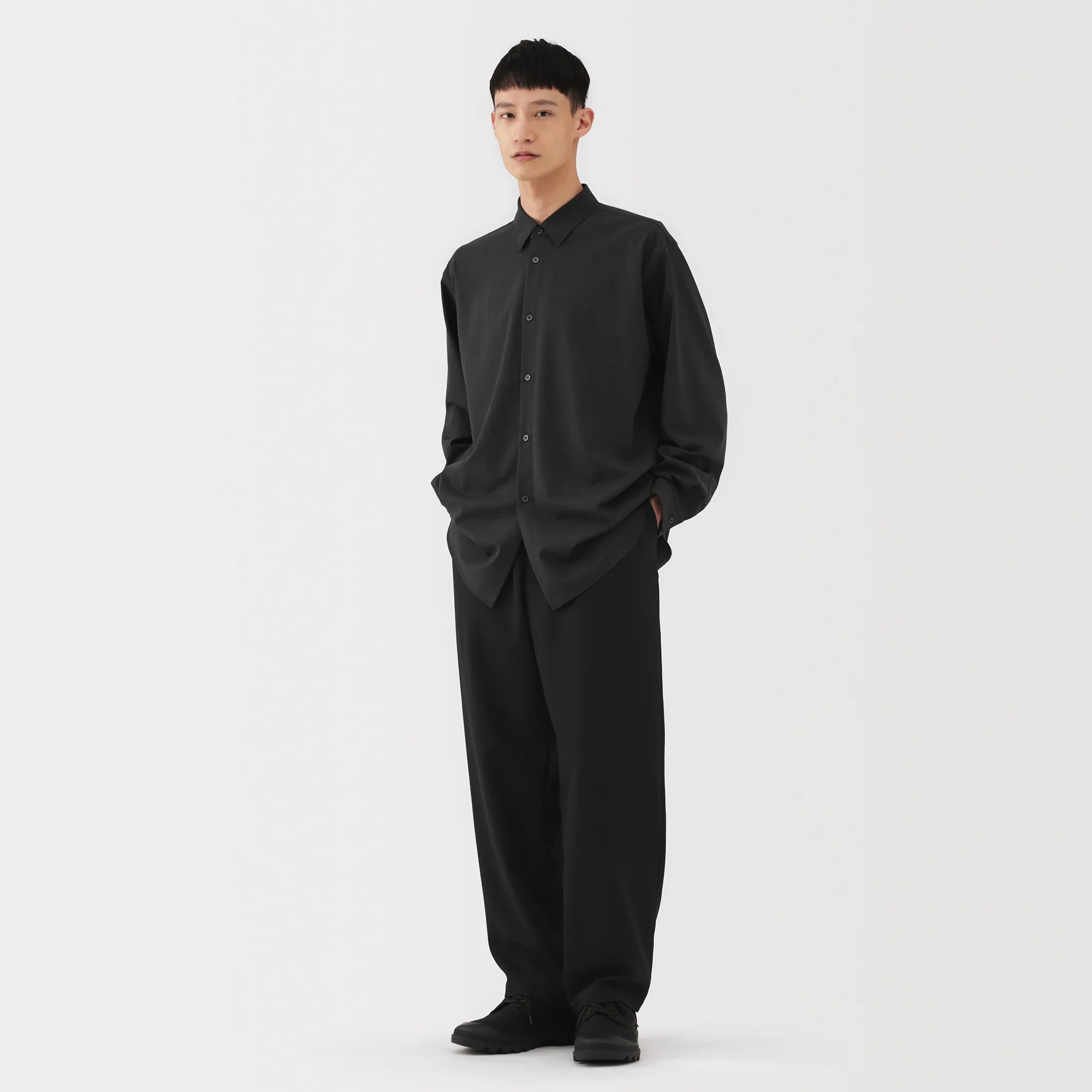 Labo Polyester Twill Easy Pants - Image 3