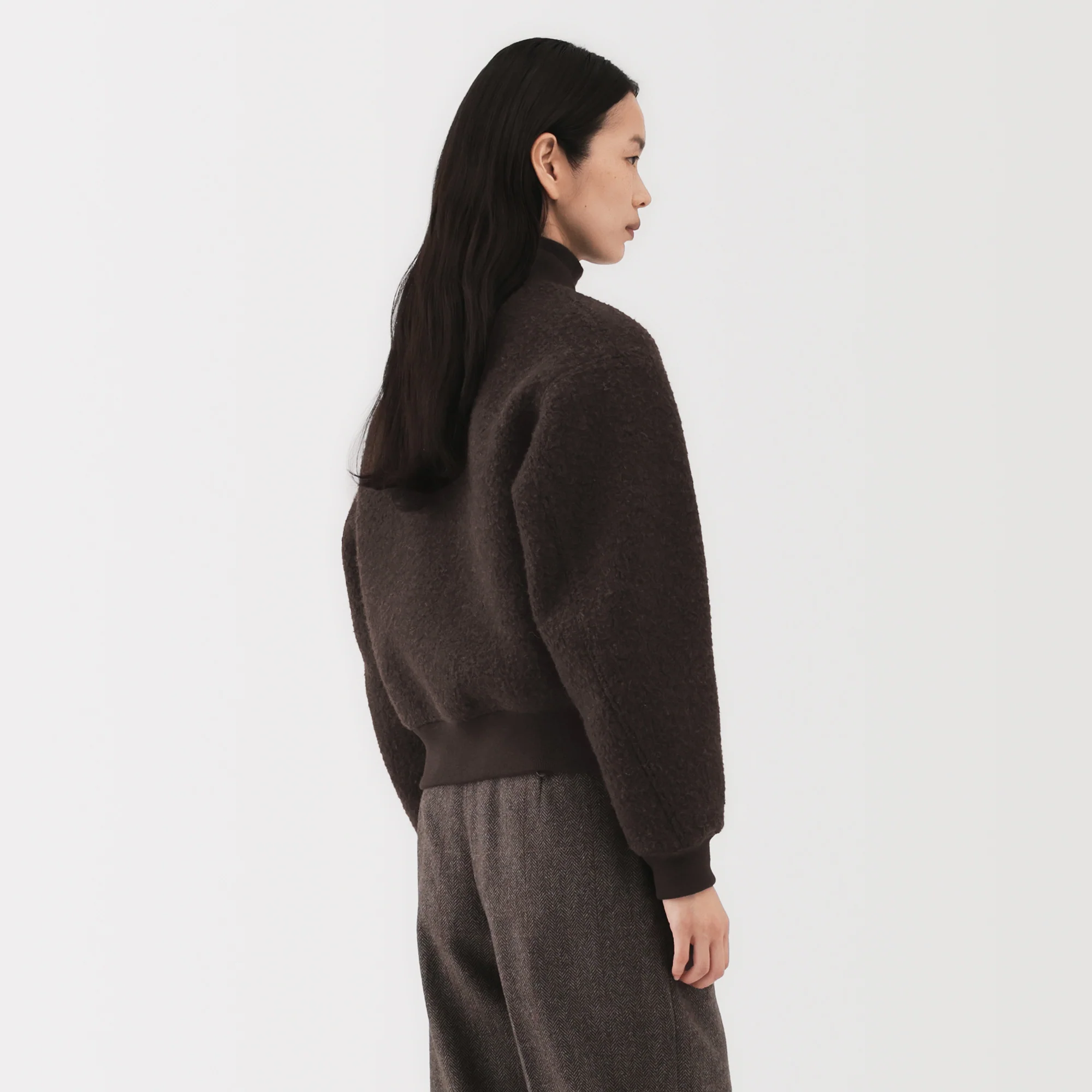 Labo Wool Blend Short Blouson - Image 14