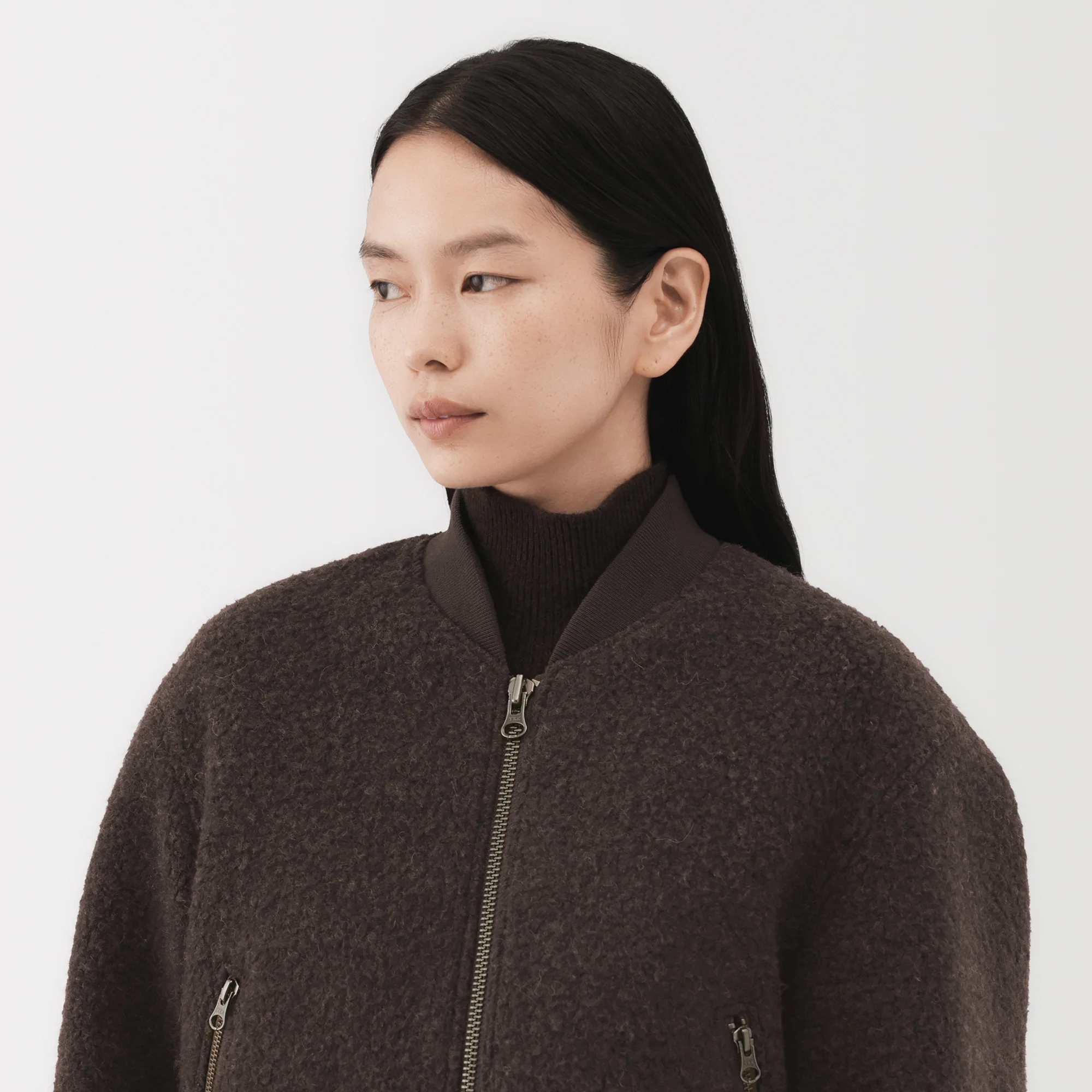 Labo Wool Blend Short Blouson - Image 16