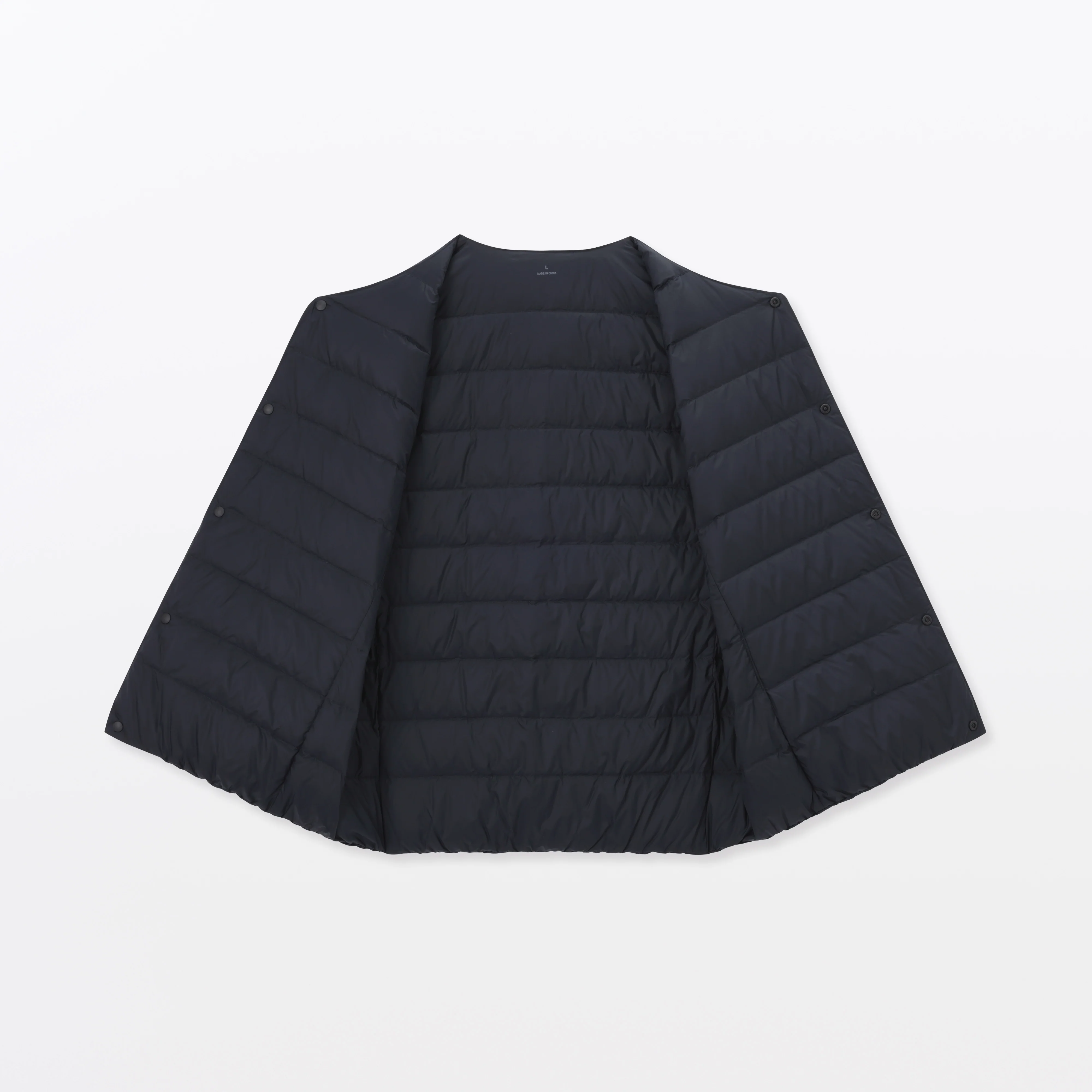 Lightweight Down Collarless Vest - Image 44