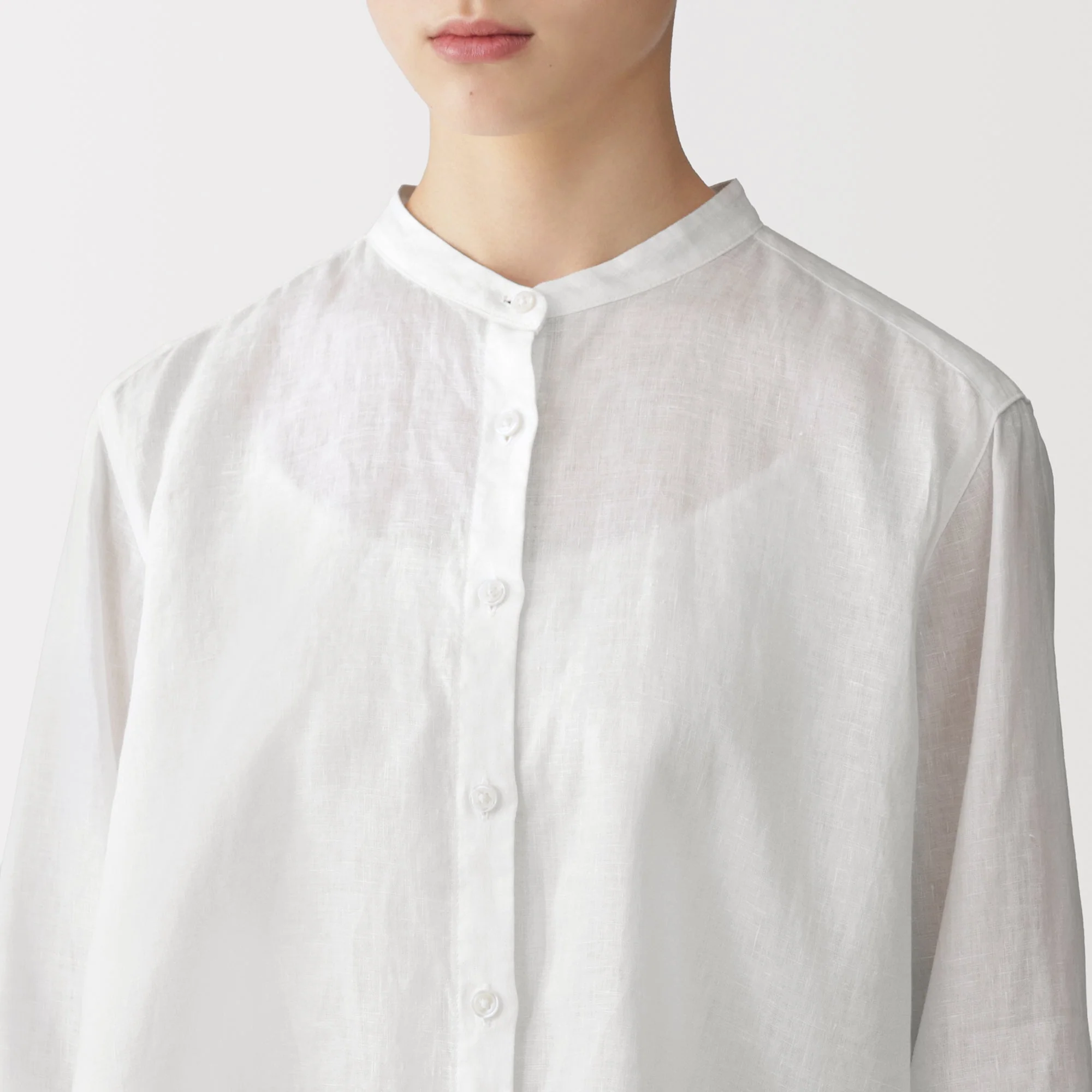 Linen 3/4 Sleeve Blouse - Image 16