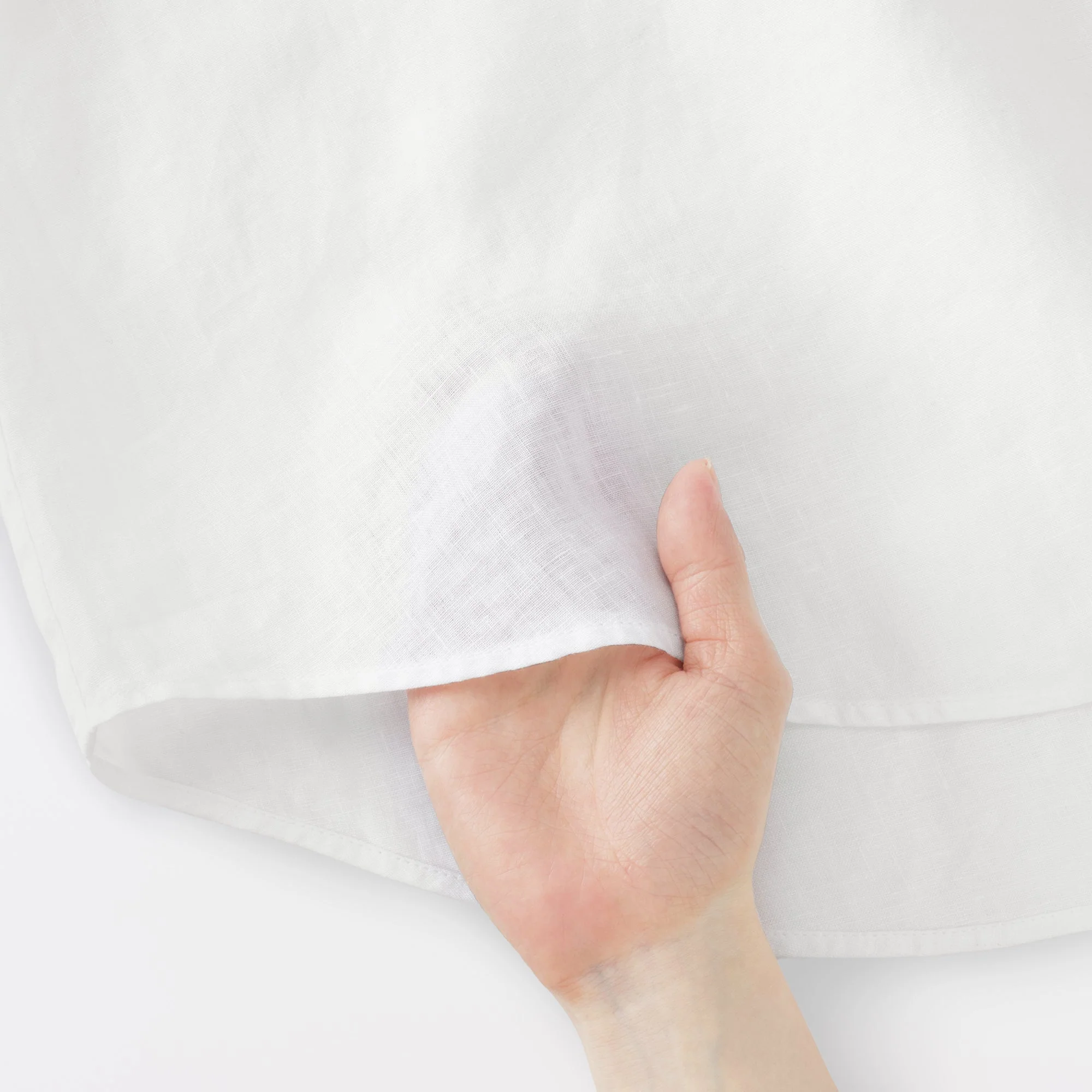 Linen 3/4 Sleeve Blouse - Image 28