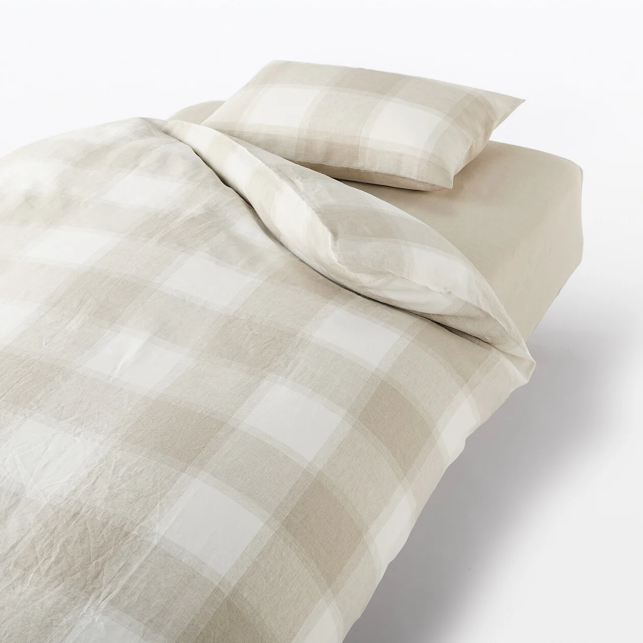 Linen Plain Weave Duvet Cover - Image 17