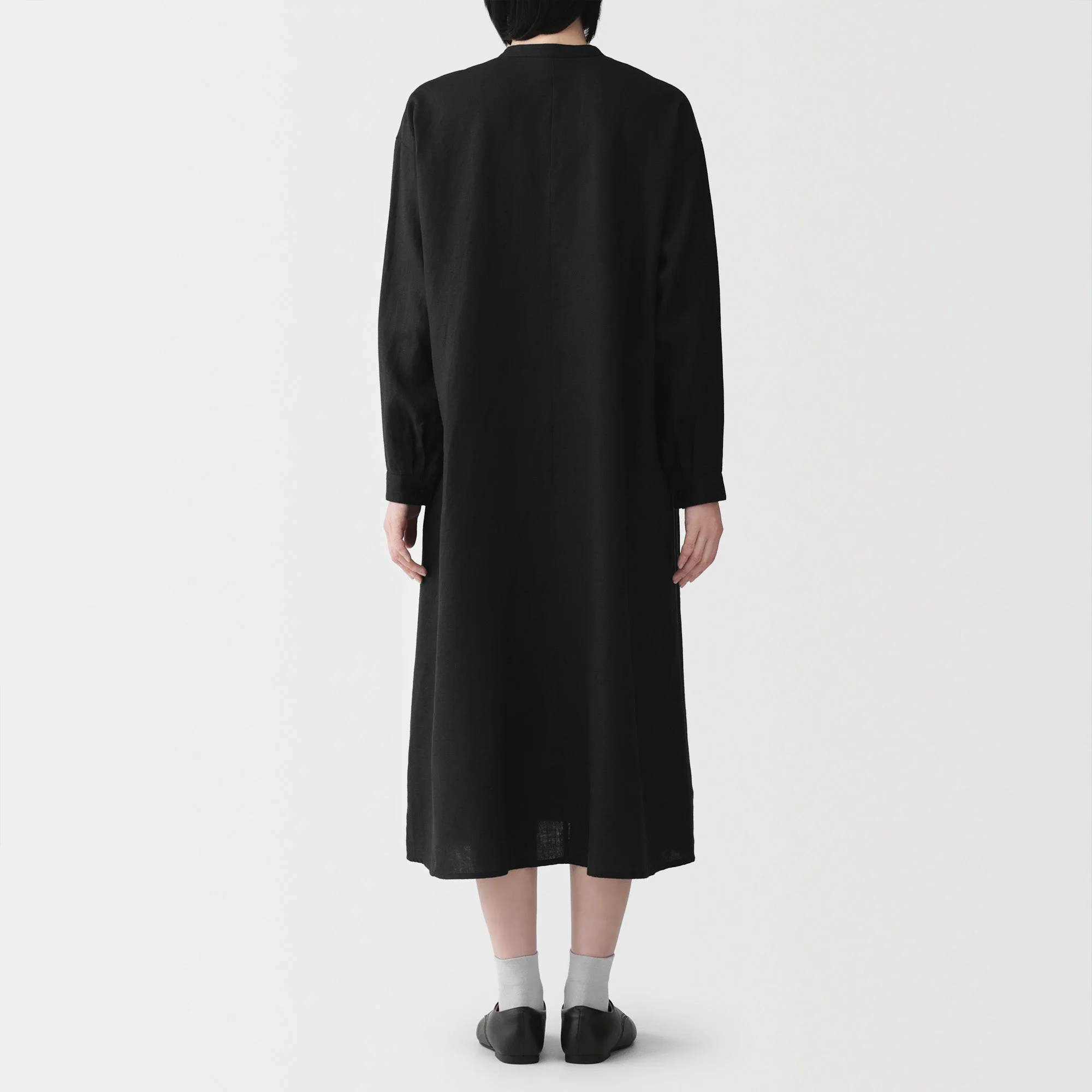 Linen Shirt Dress - Image 30