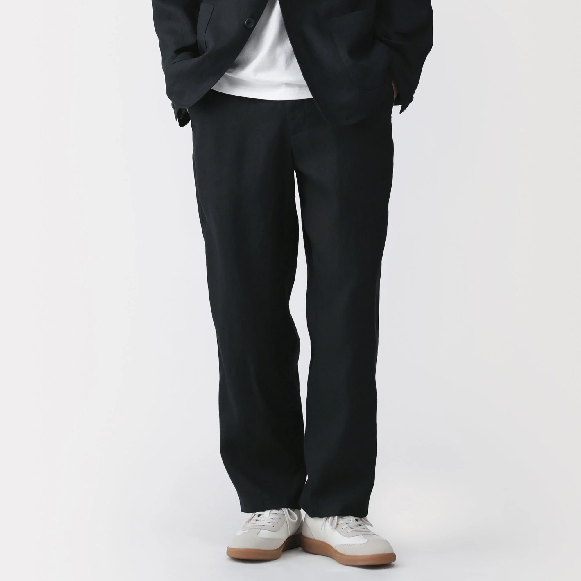 Linen Tapered Pants - Image 13