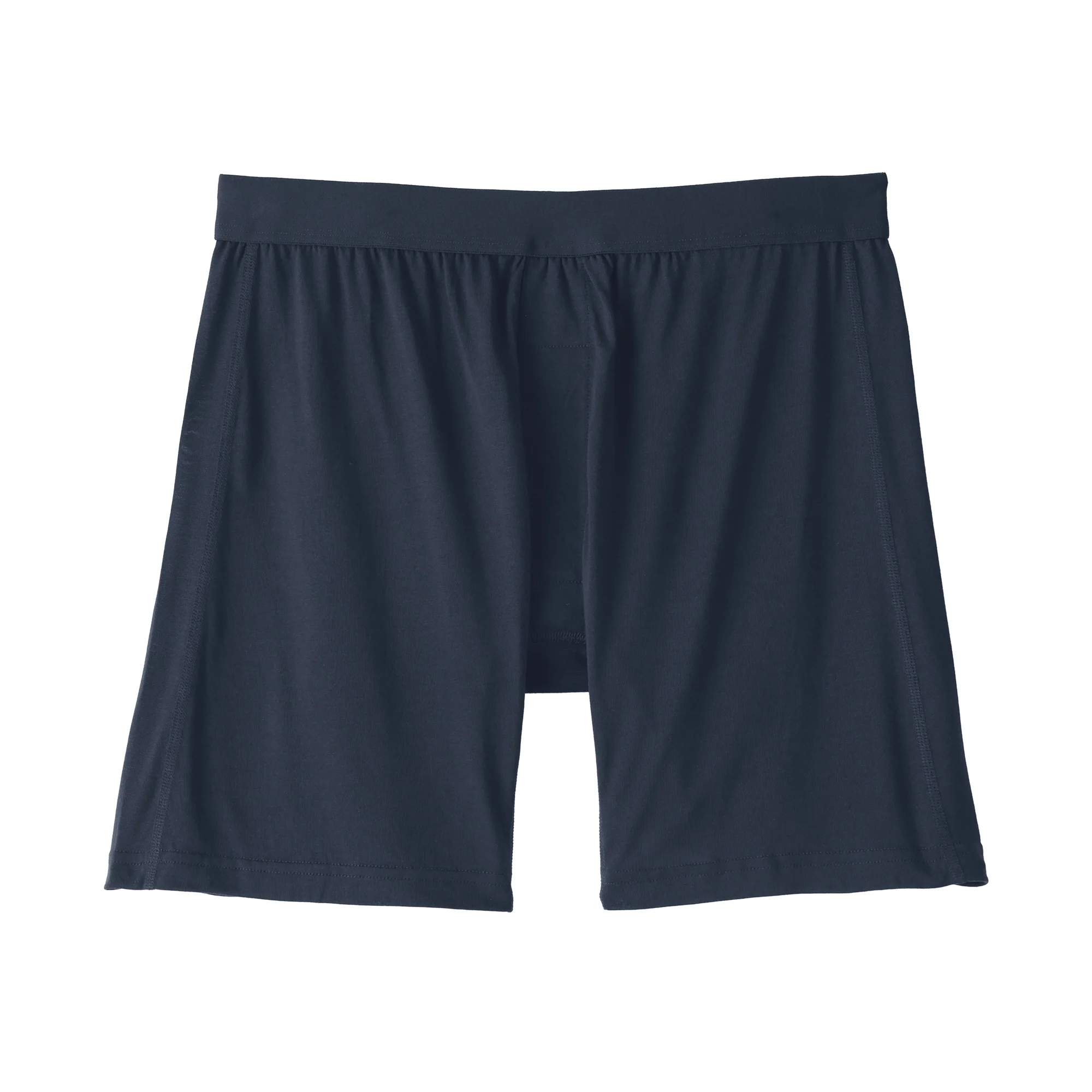 Lyocell Blend Front Open Knit Trunks