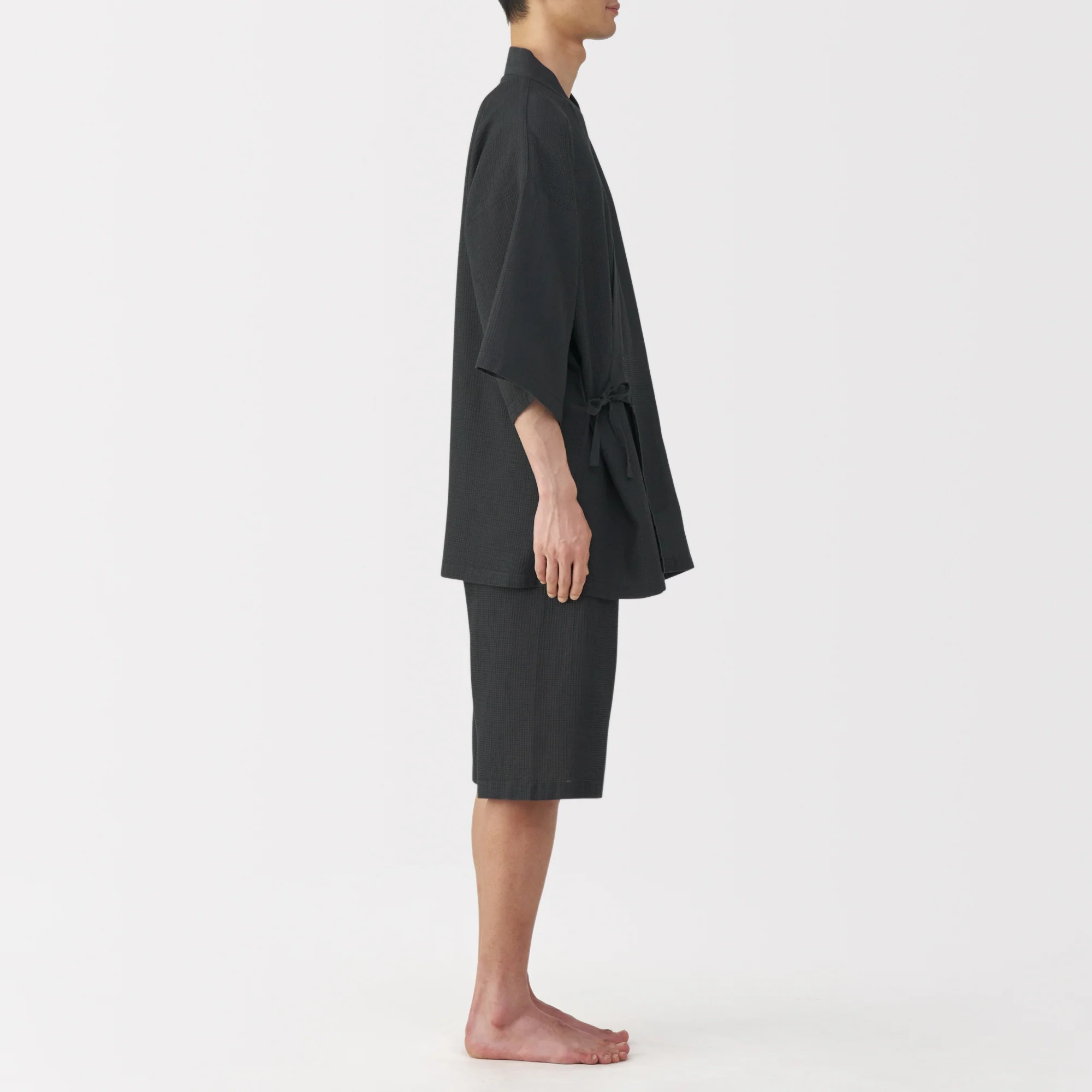 Lyocell Blend Waffle Jinbei - Image 16