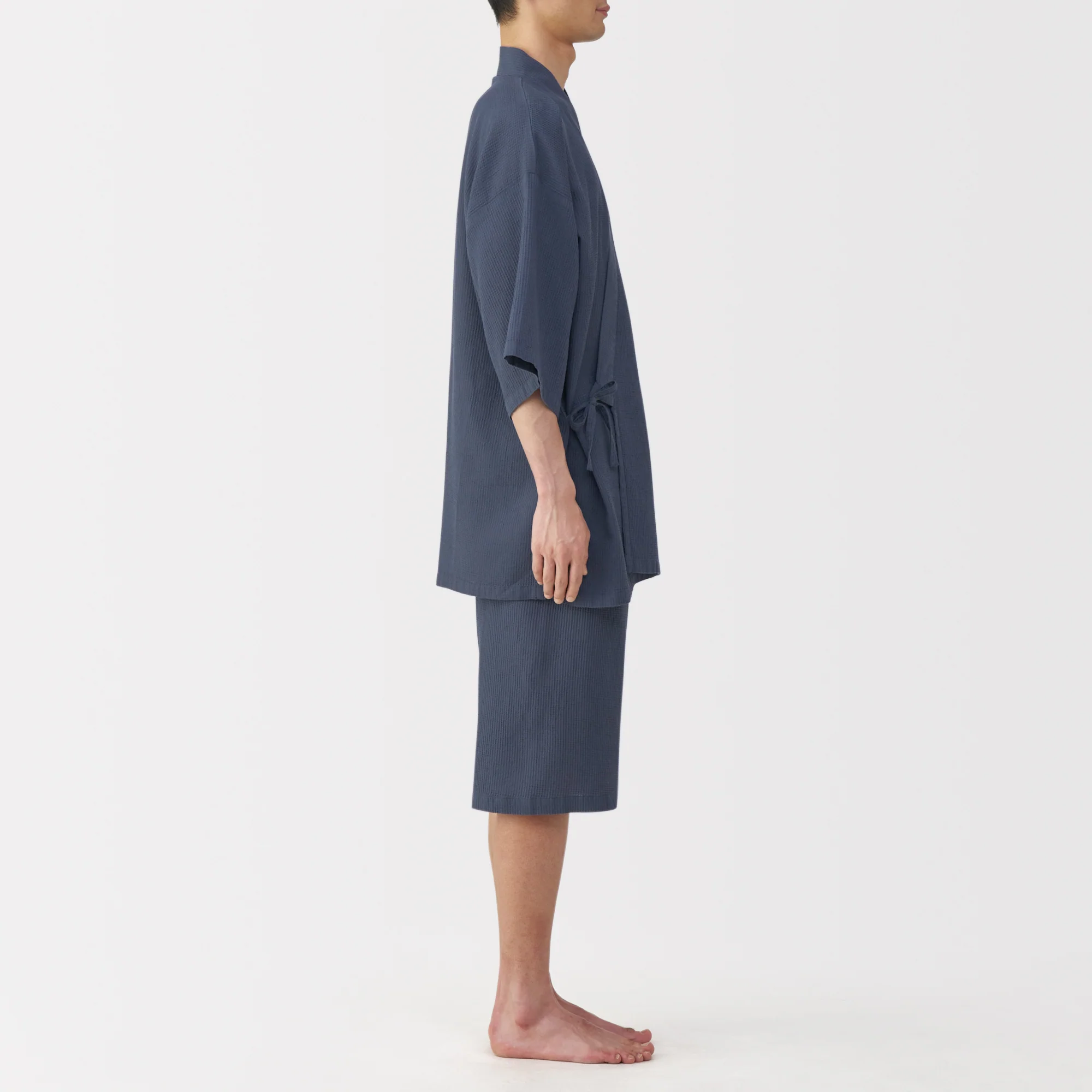Lyocell Blend Waffle Jinbei - Image 27