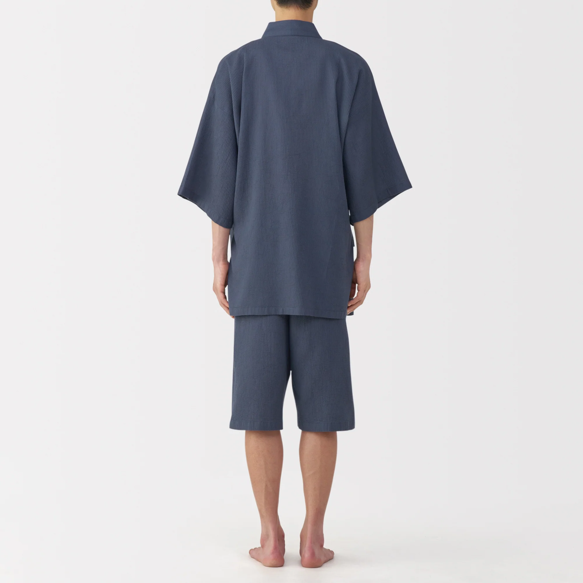 Lyocell Blend Waffle Jinbei - Image 28