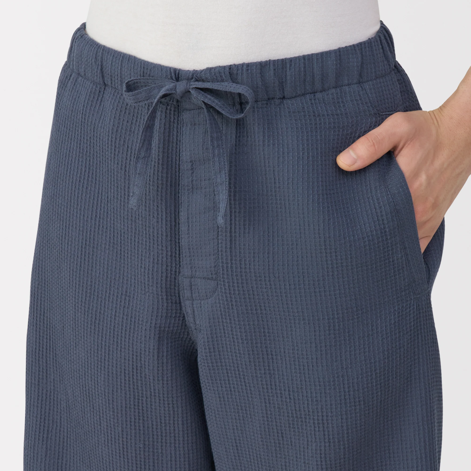 Lyocell Blend Waffle Jinbei - Image 32