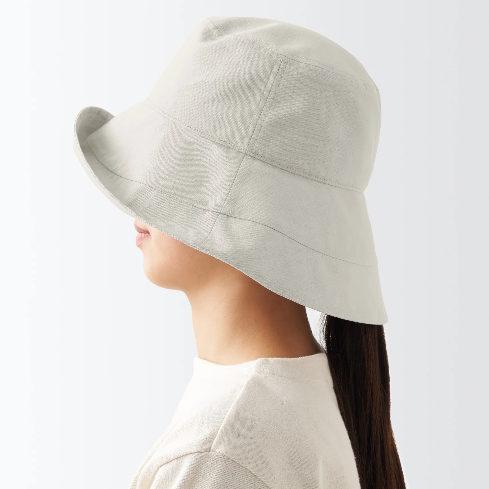 Lyocell Linen Capeline Hat