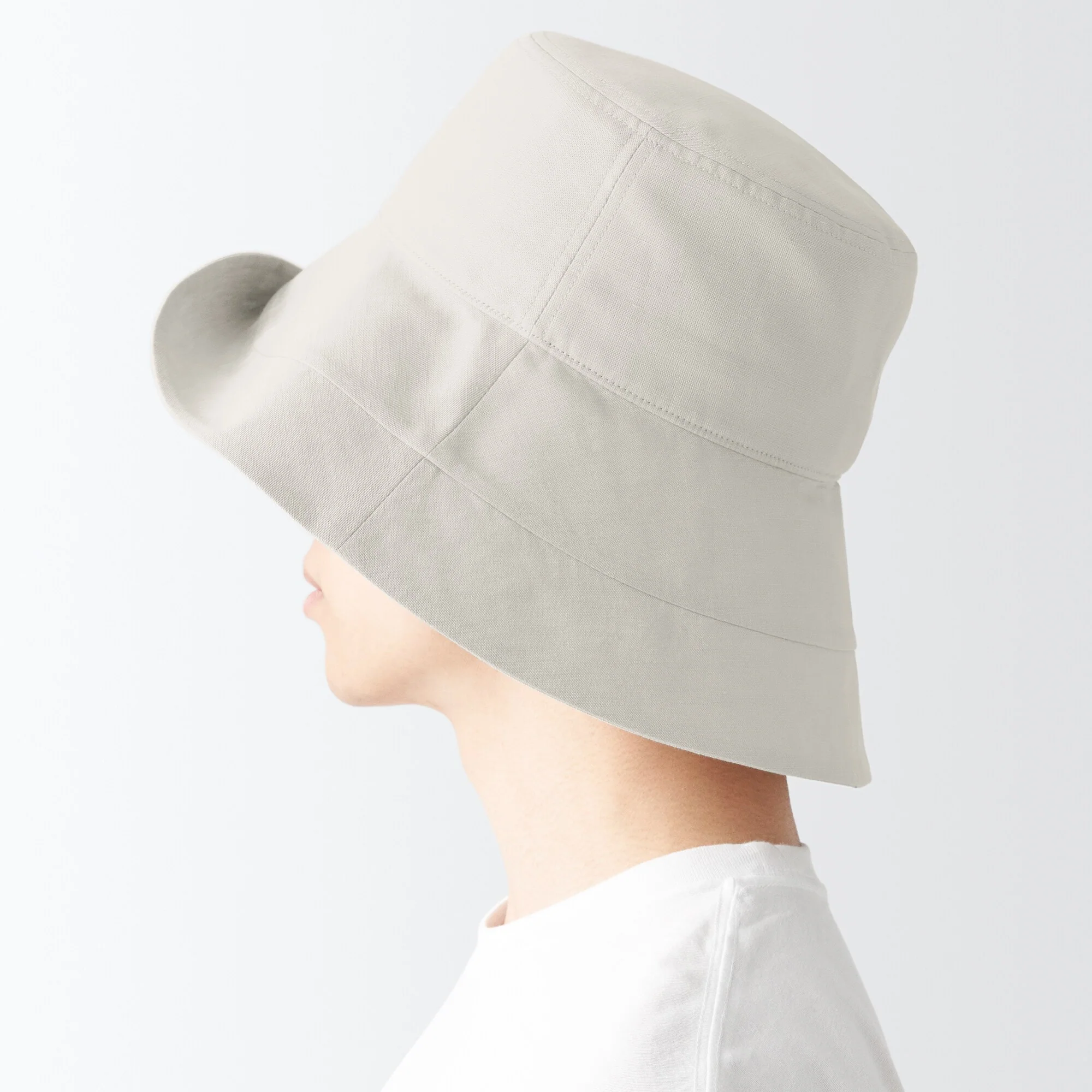 Lyocell Linen Capeline Hat - Image 6