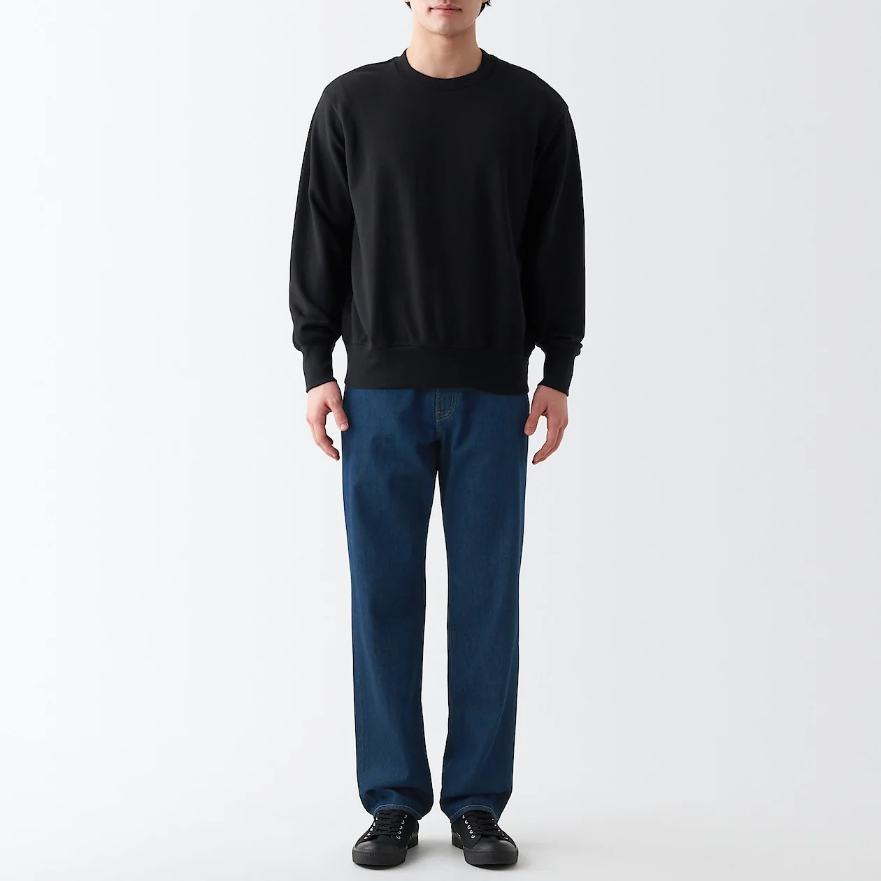 Men's Denim Regular Pants Blue (L 30inch / 76cm) - Image 6