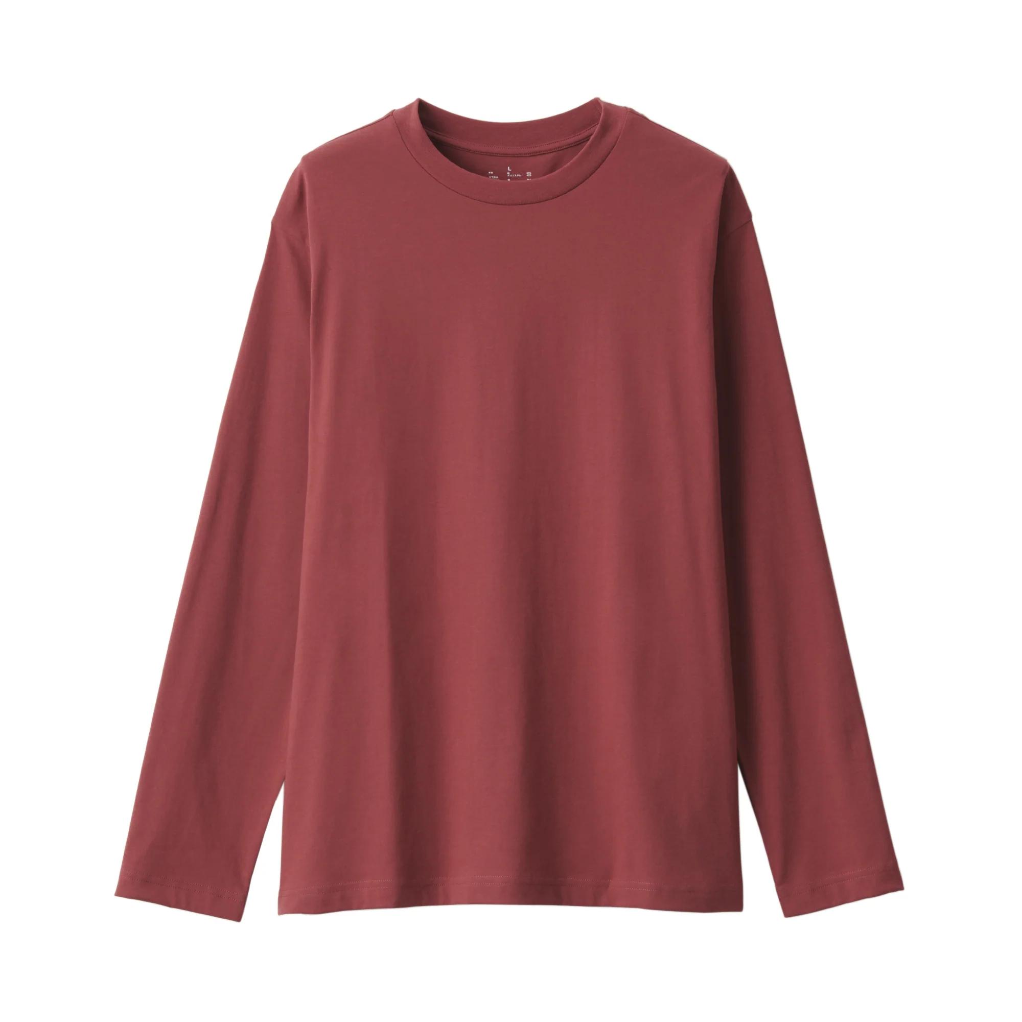 Men's Jersey Crew Neck Long Sleeve T-Shirt - Image 2