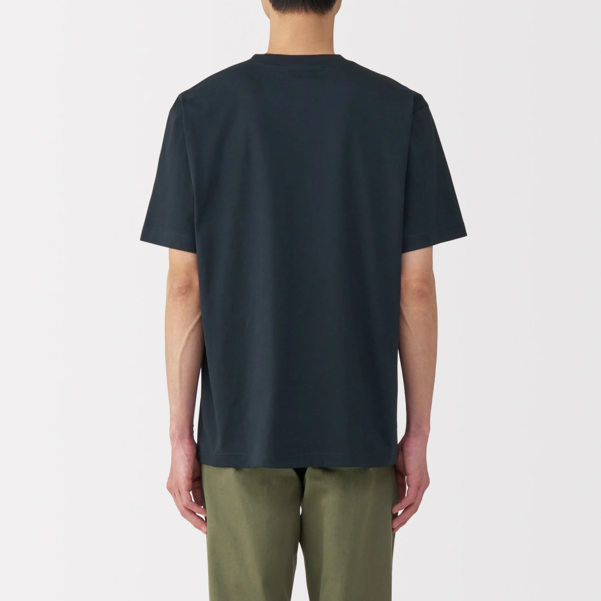 Men's Jersey Crew Neck Short Sleeve T-Shirt - Image 48