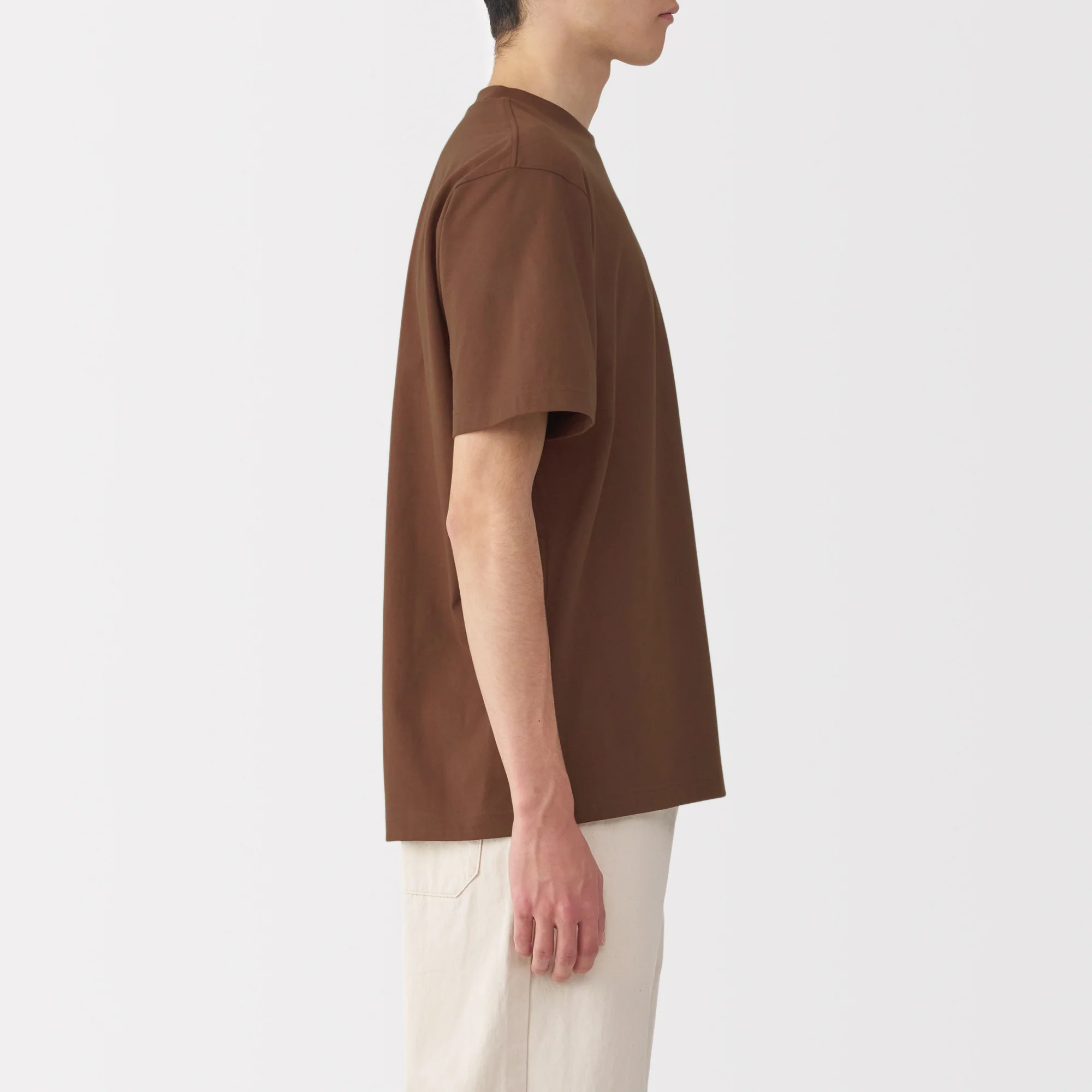 Men's Jersey Crew Neck Short Sleeve T-Shirt - Image 5