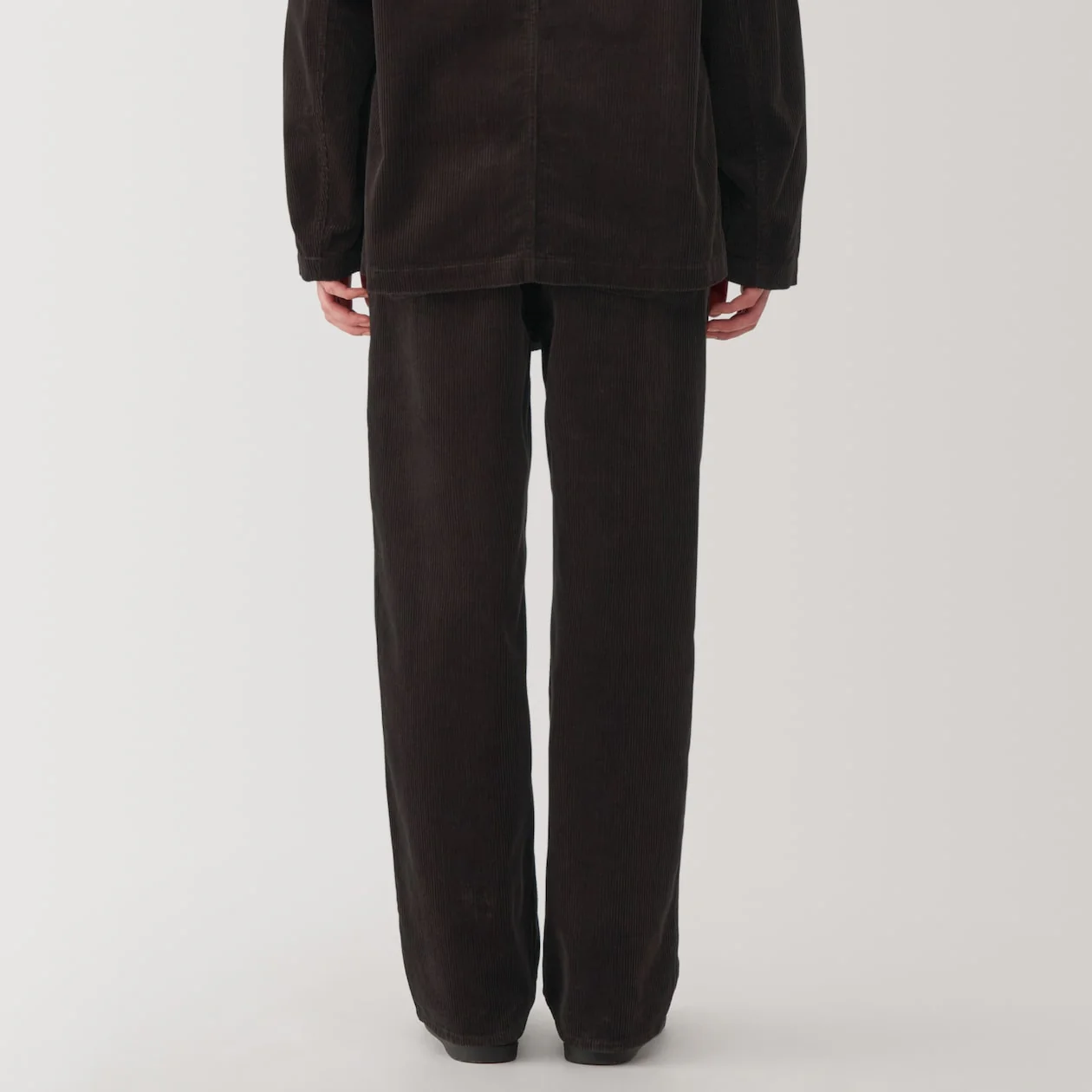 Men's Kapok Blend Wide Leg Corduroy Pants - Image 16