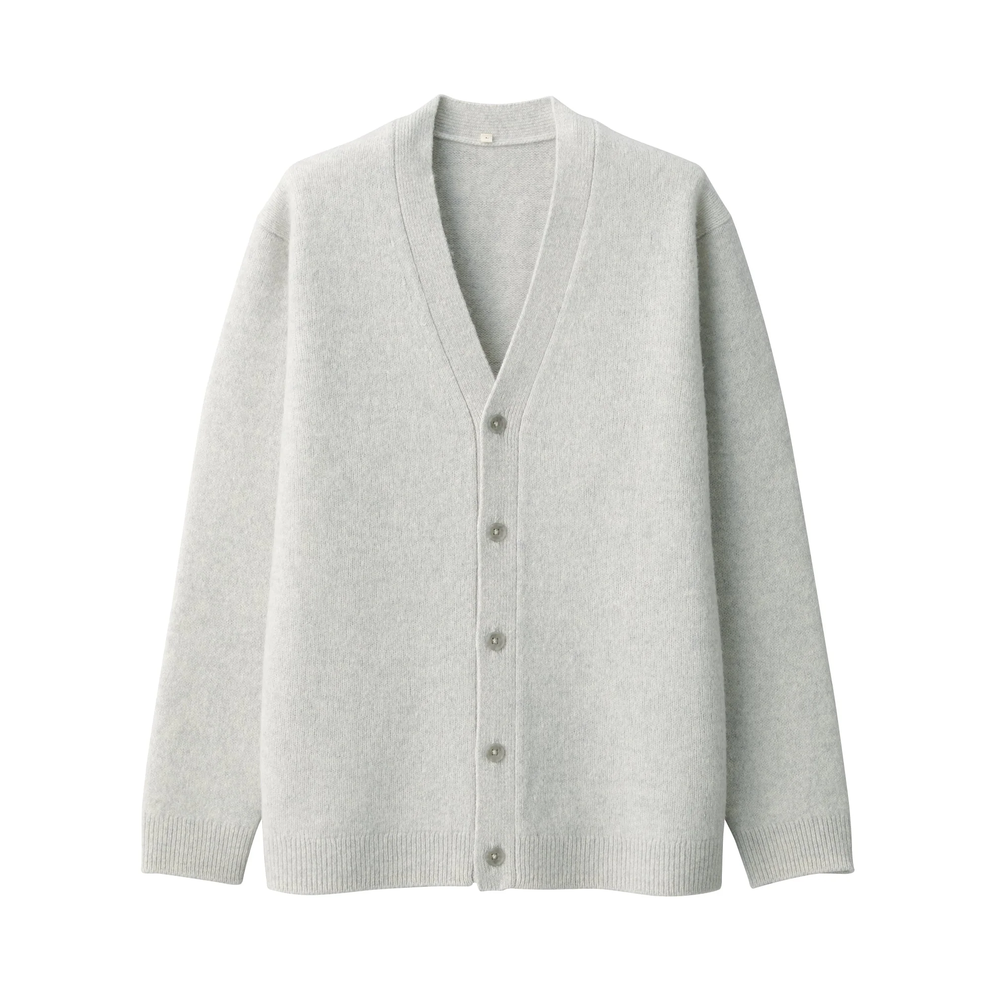 Labo Men's Milled Wool V Neck Cardigan - Image 2