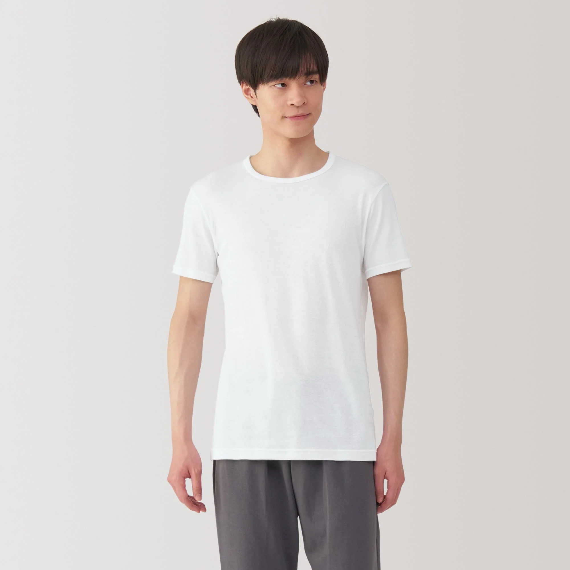 Men's Moisture-Wicking Cotton Crew Neck Short Sleeve T-Shirt - Image 10