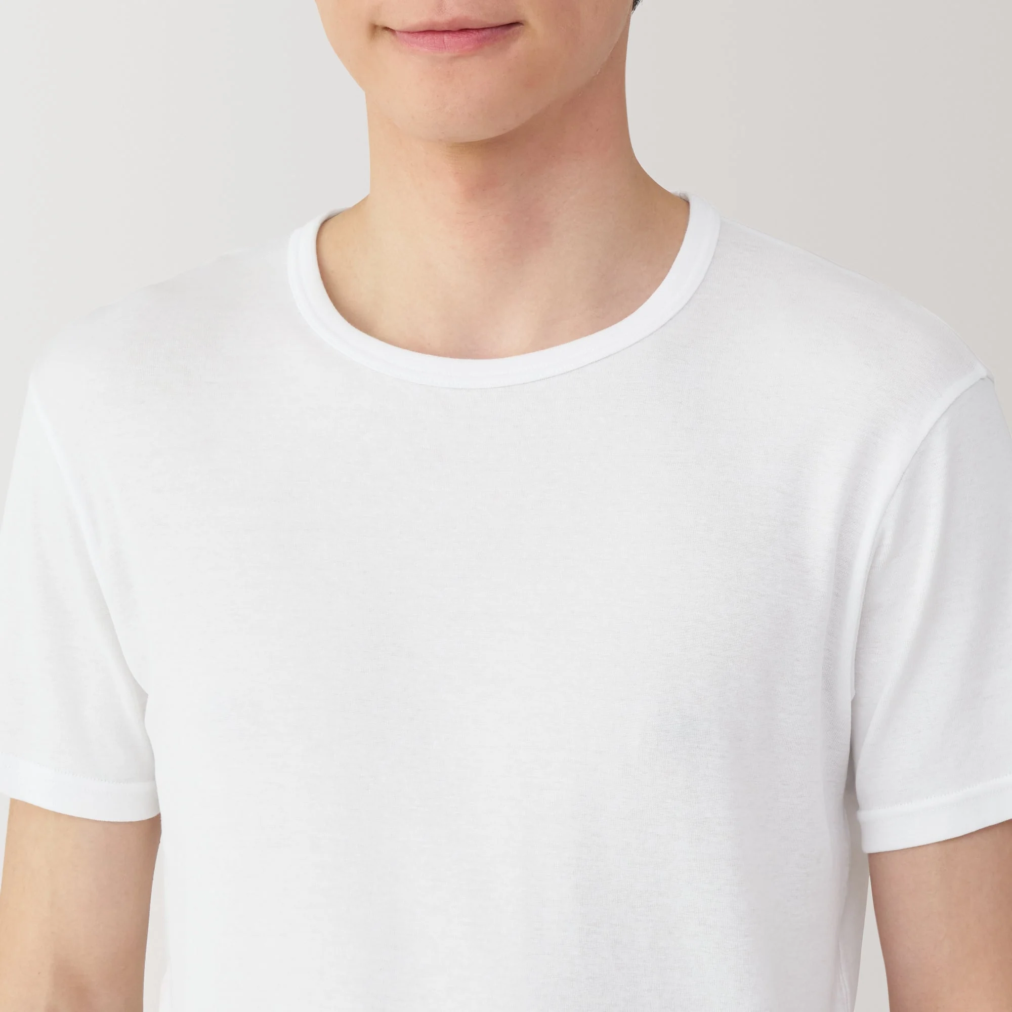 Men's Moisture-Wicking Cotton Crew Neck Short Sleeve T-Shirt - Image 14