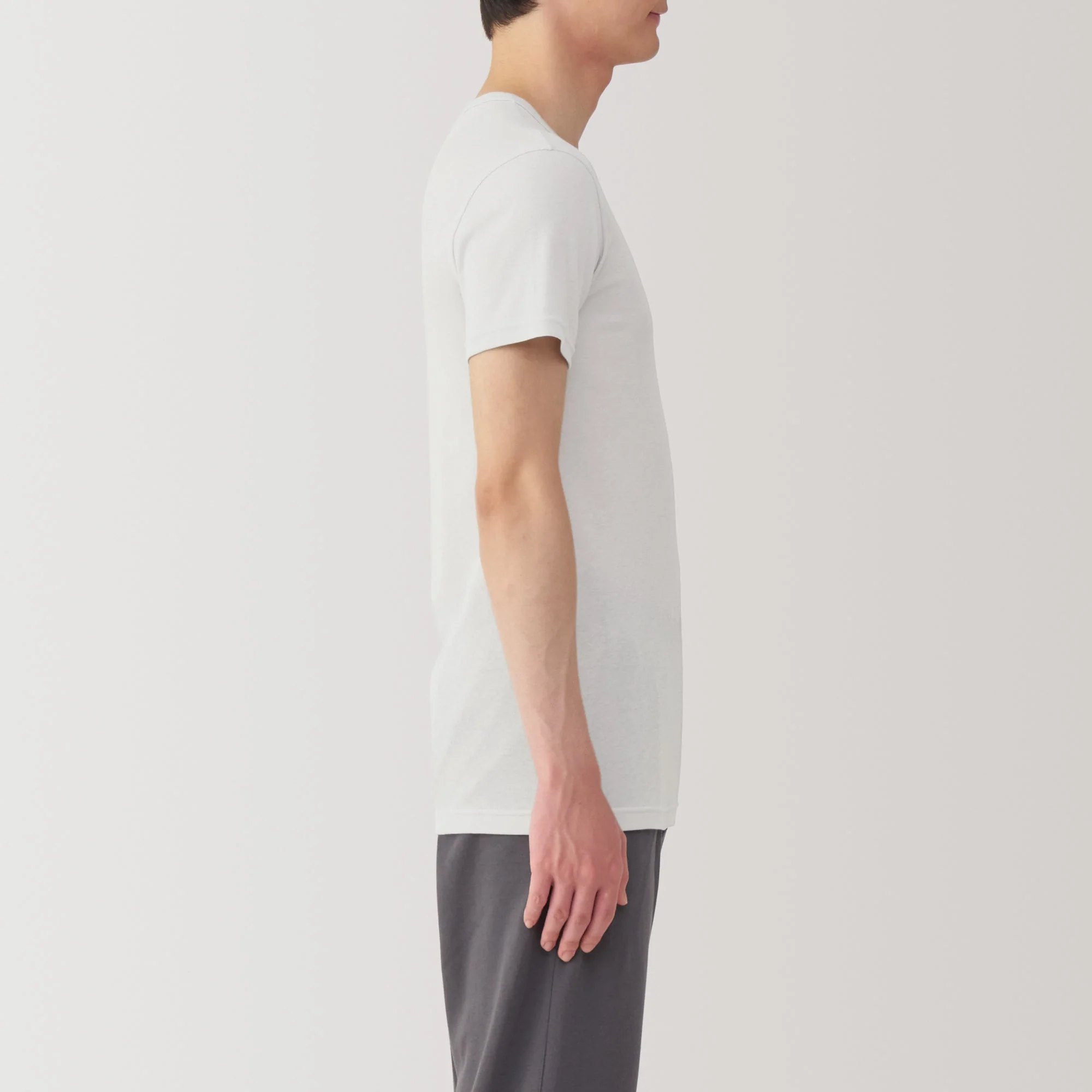 Men's Moisture-Wicking Cotton Crew Neck Short Sleeve T-Shirt - Image 5