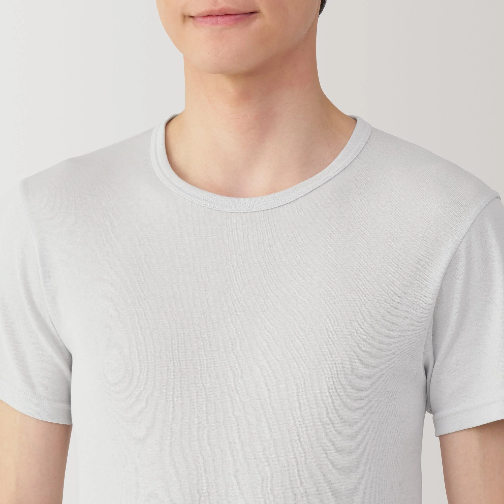Men's Moisture-Wicking Cotton Crew Neck Short Sleeve T-Shirt - Image 7