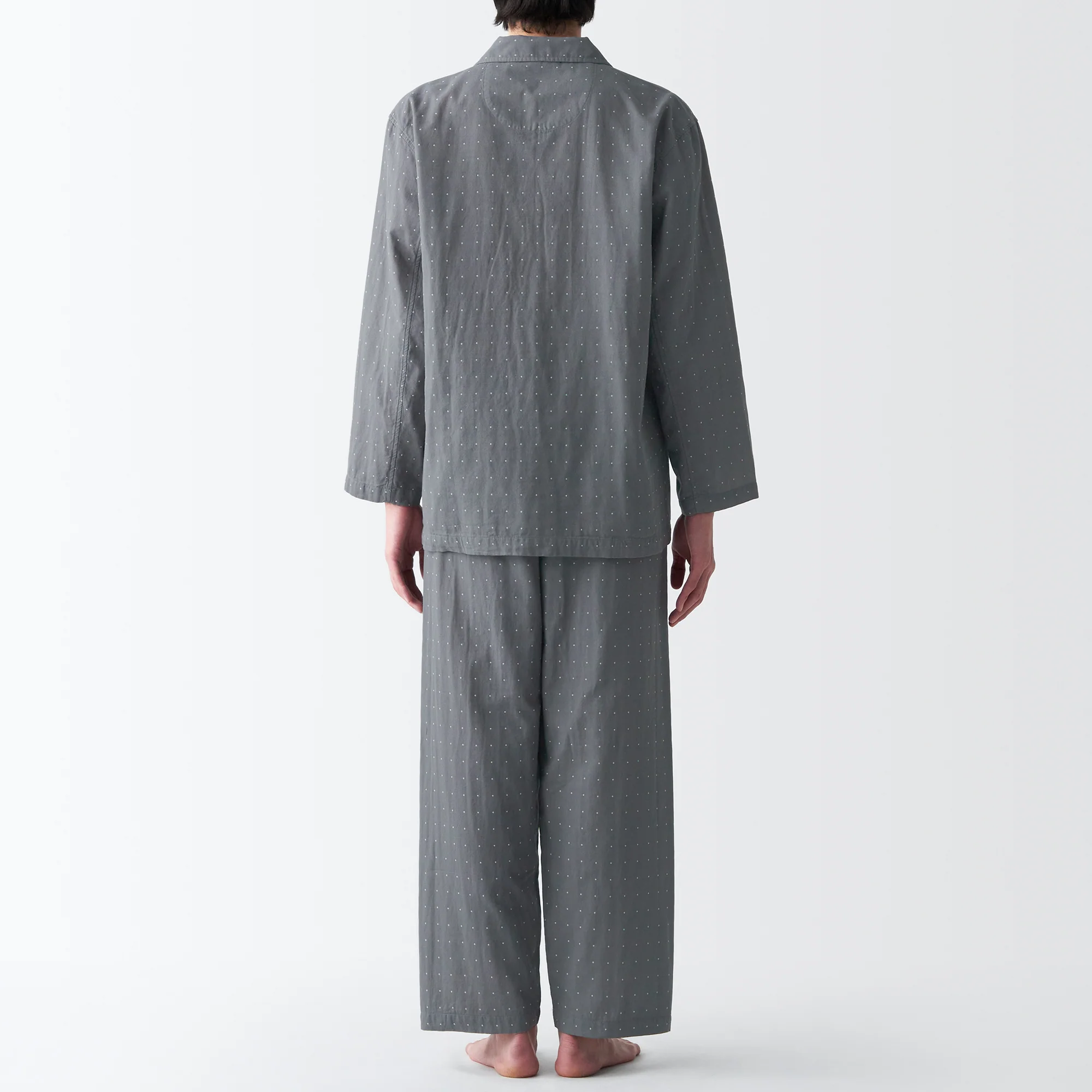Men's Side Seamless Double Gauze Pajamas - Image 27