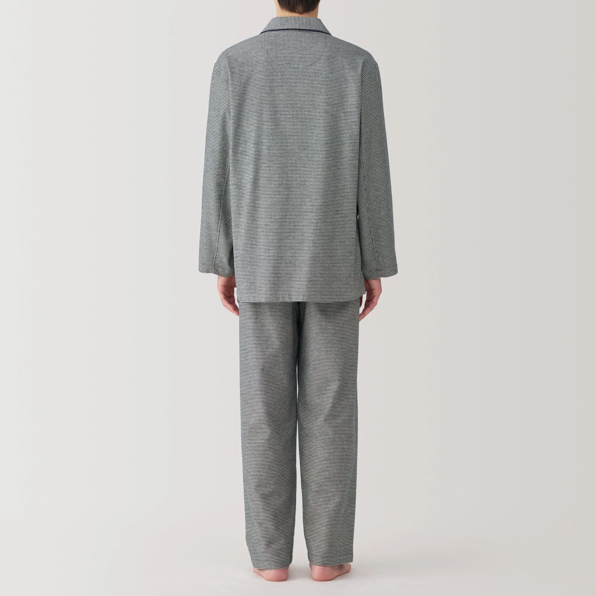 Men's Side Seamless Flannel Pajamas - Image 6