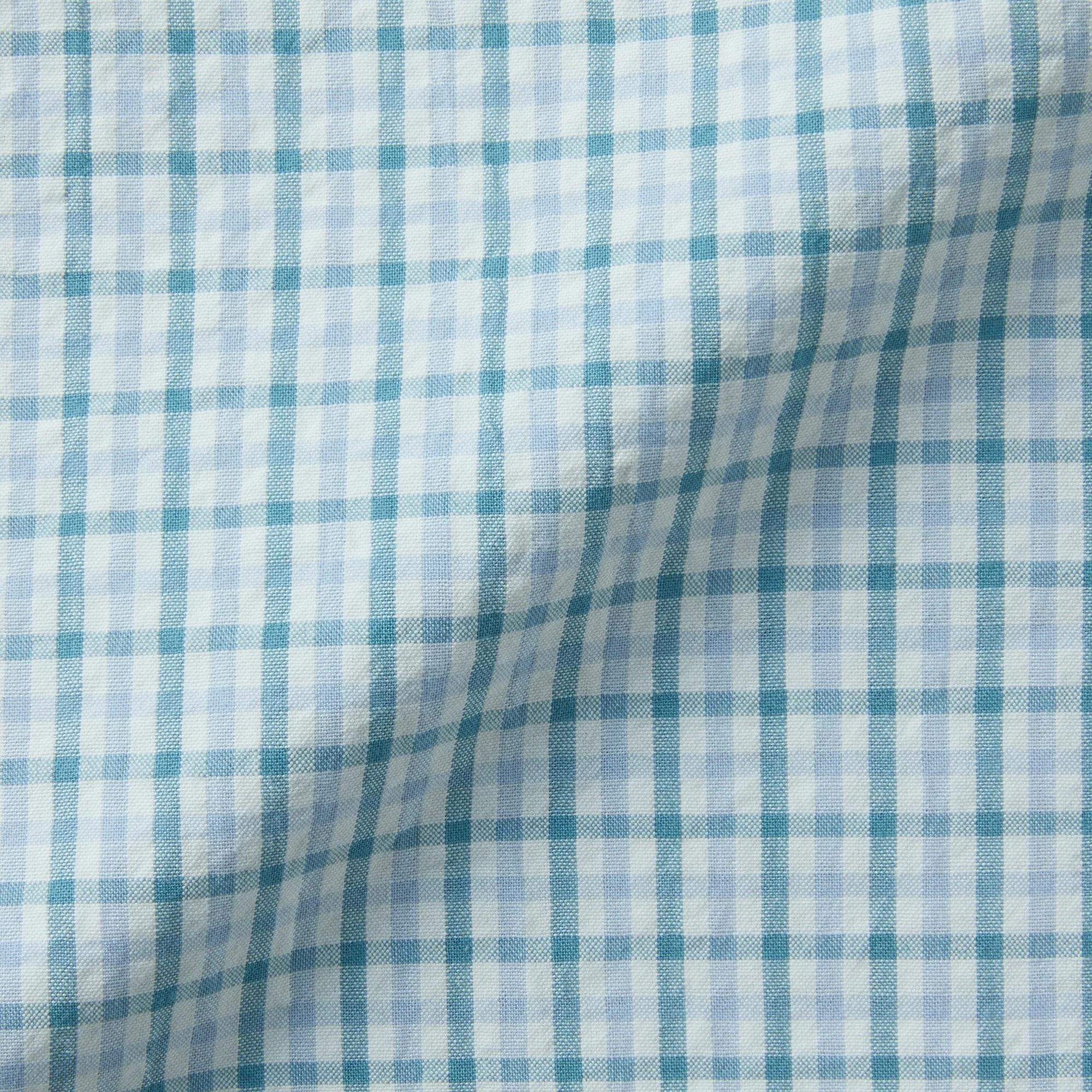 Men's Side Seamless Seersucker Short Sleeve Pajamas - Image 10