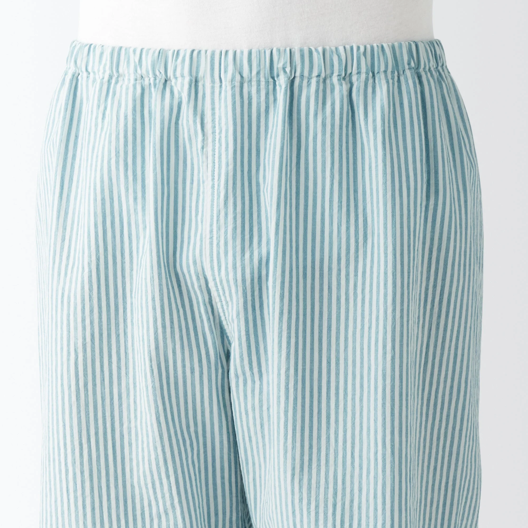 Men's Side Seamless Seersucker Short Sleeve Pajamas - Image 28