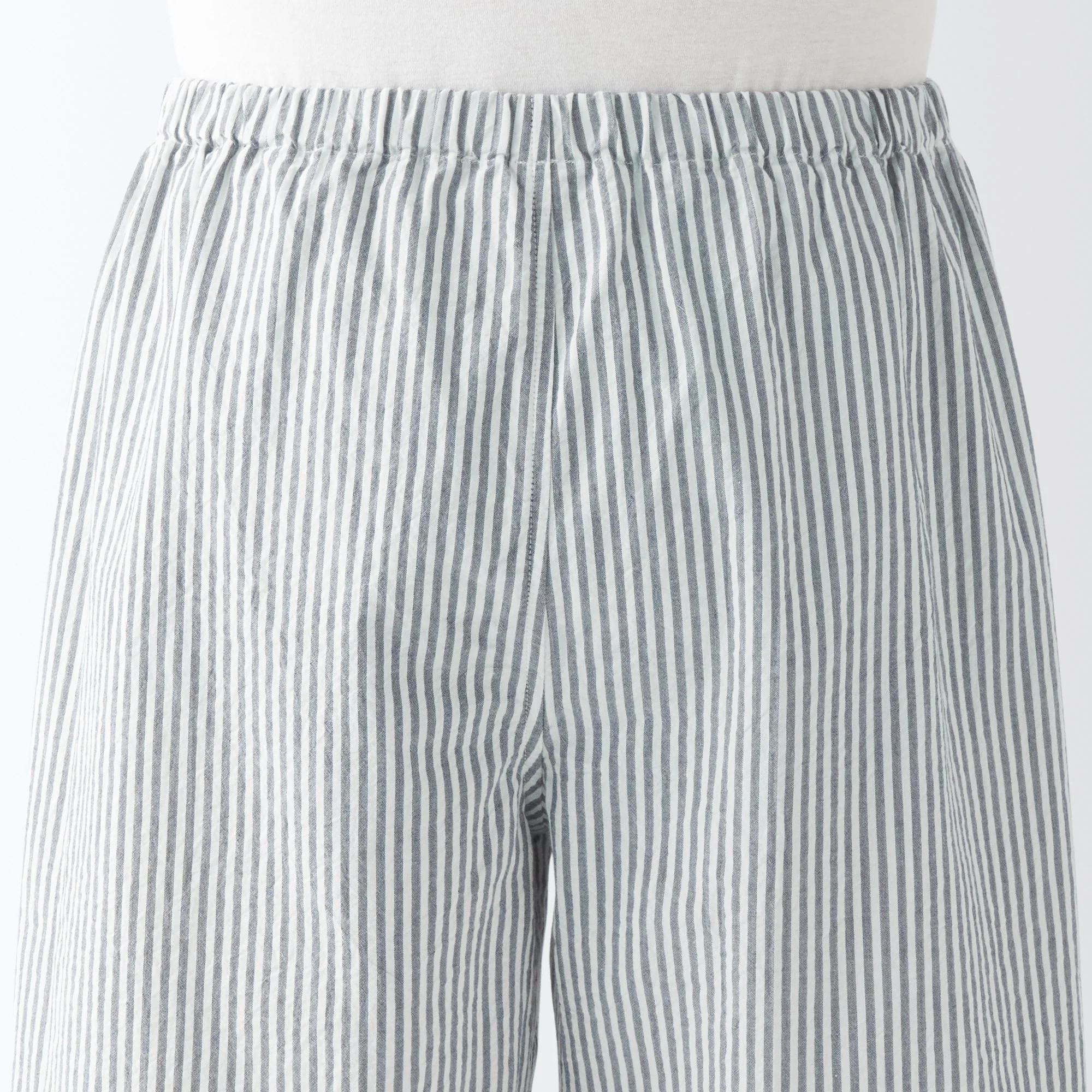 Men's Side Seamless Seersucker Short Sleeve Pajamas - Image 39
