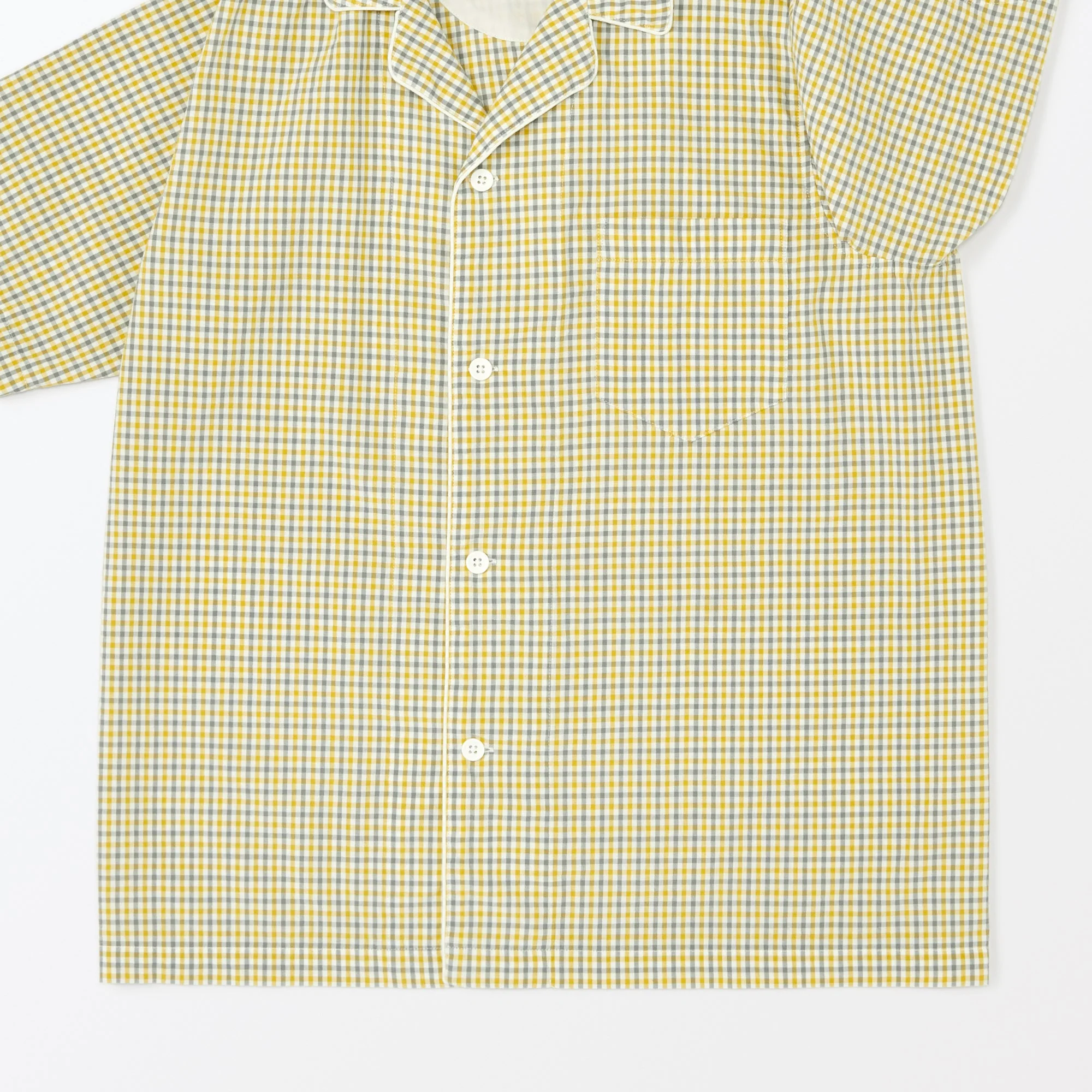 Men's Side Seamless Seersucker Short Sleeve Pajamas - Image 41