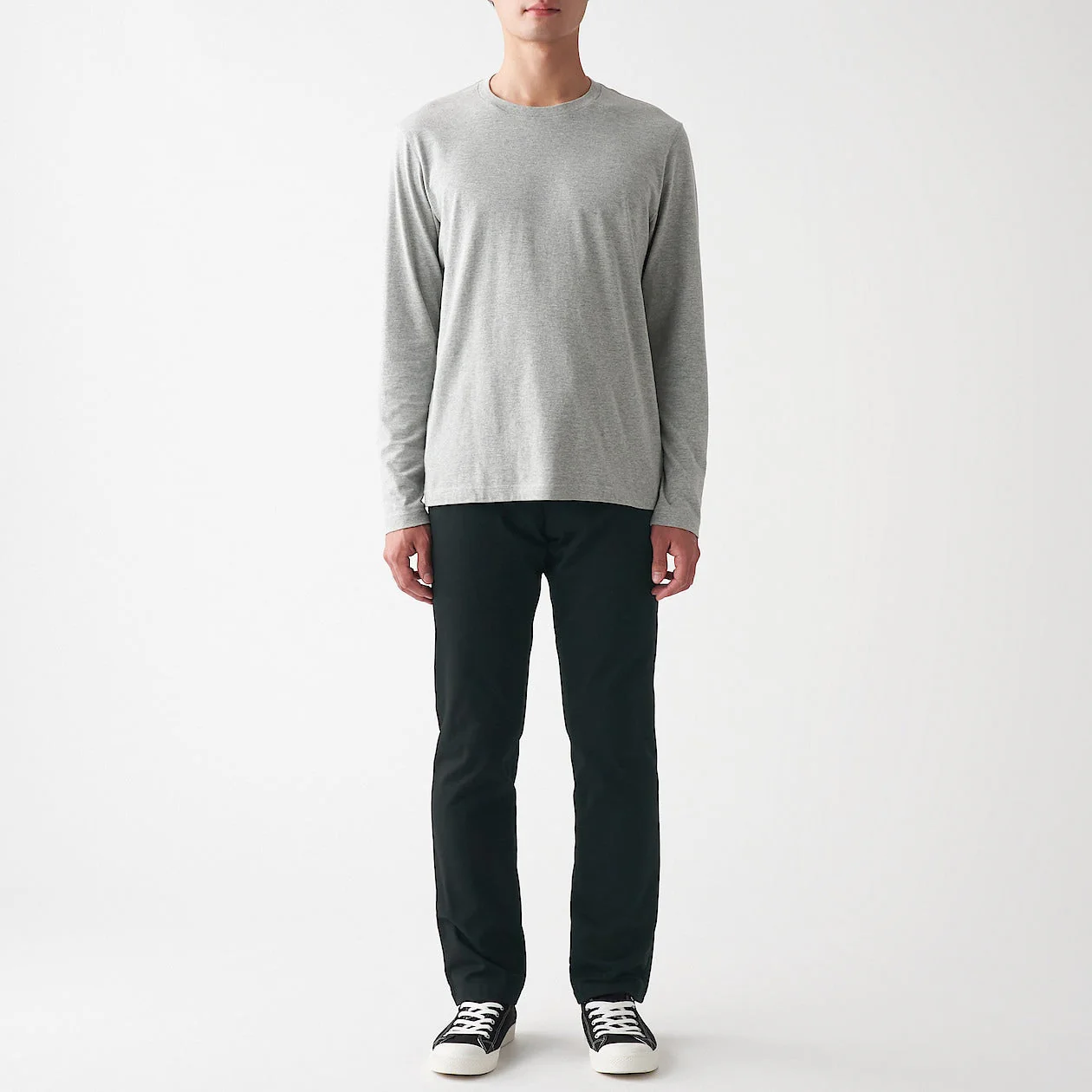 Men's Stretch Chino Slim Fit Pants (L 32inch / 82cm) - Image 14