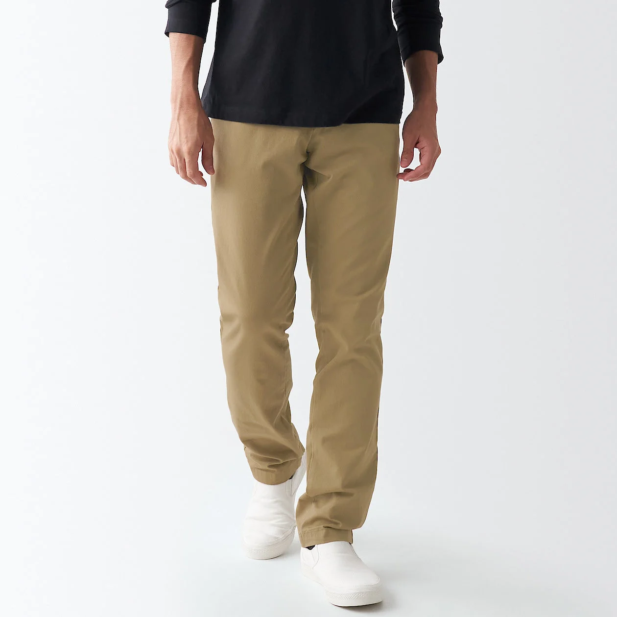 Men's Stretch Chino Slim Fit Pants (L 32inch / 82cm) - Image 20