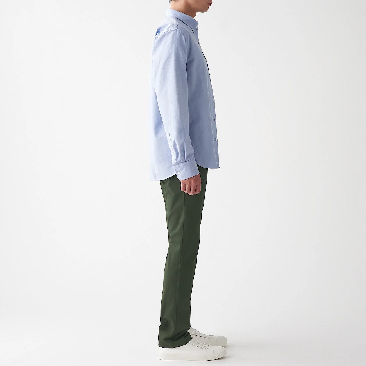 Men's Stretch Chino Slim Fit Pants (L 32inch / 82cm) - Image 30