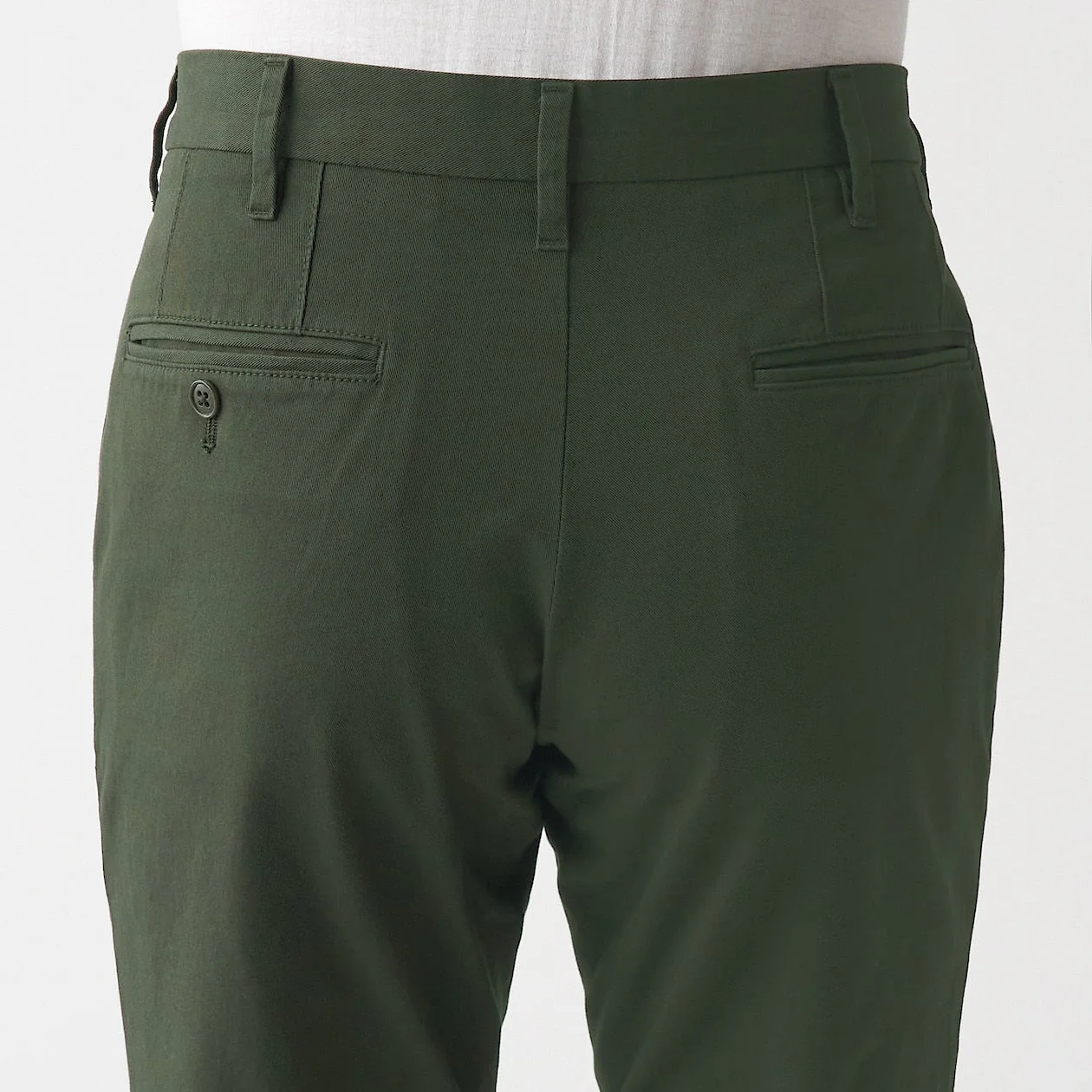 Men's Stretch Chino Slim Fit Pants (L 32inch / 82cm) - Image 34