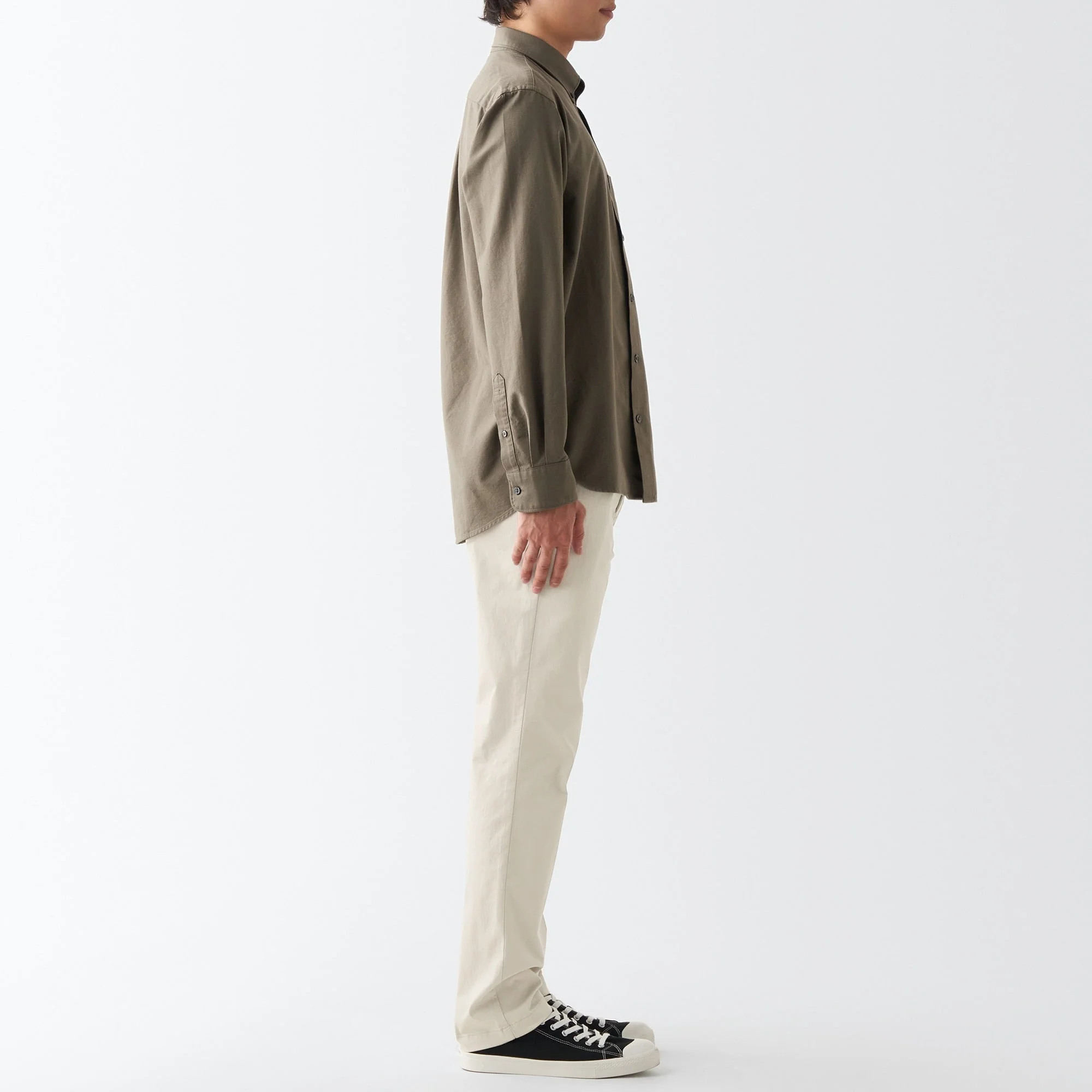 Men's Stretch Chino Slim Fit Pants (L 32inch / 82cm) - Image 48